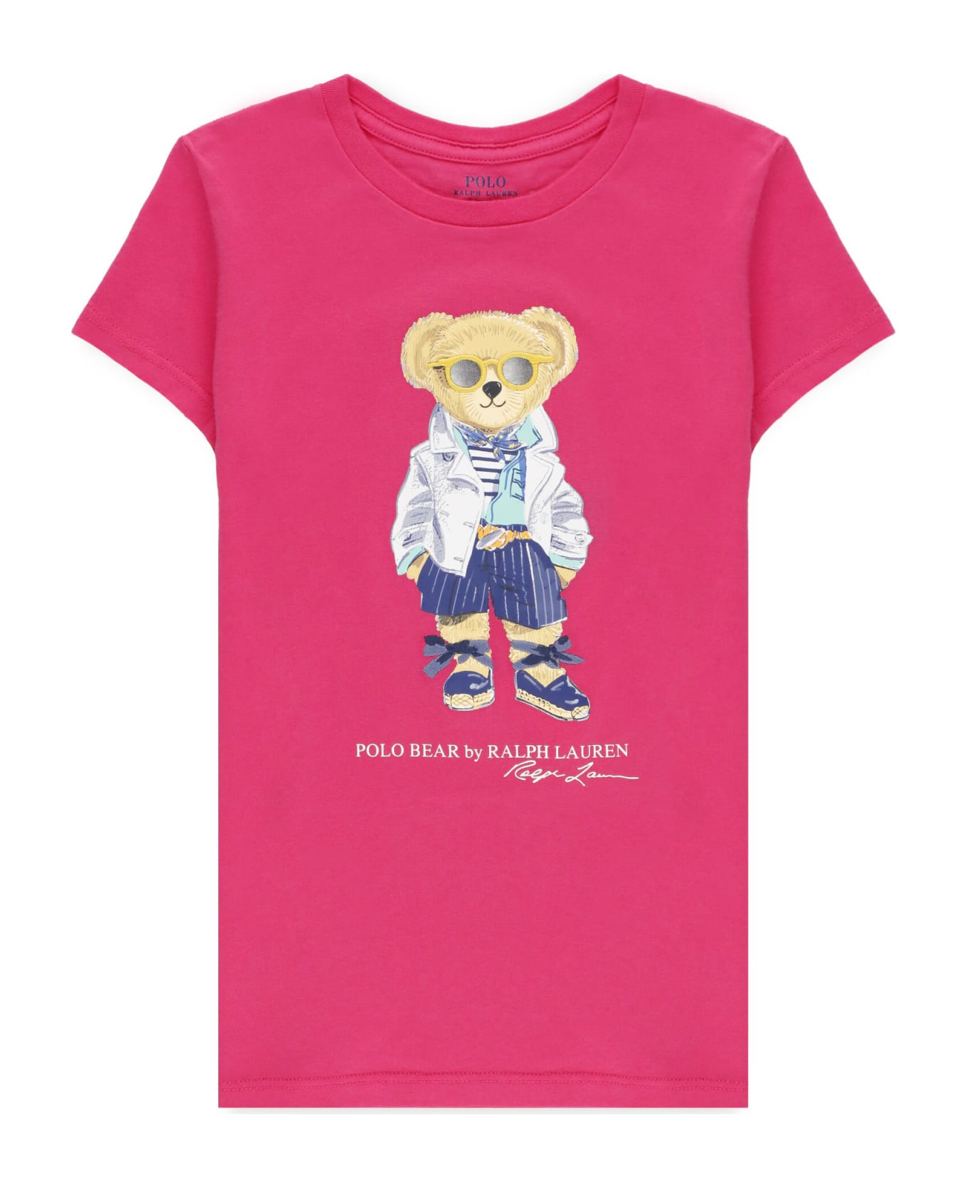 Ralph Lauren Polo Bear T-shirt - Fuchsia Tシャツ＆ポロシャツ