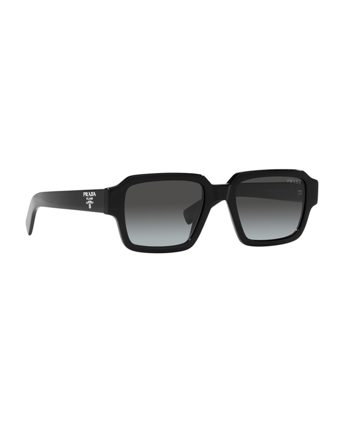 Prada Eyewear Pr 02zs Black Sunglasses - Black