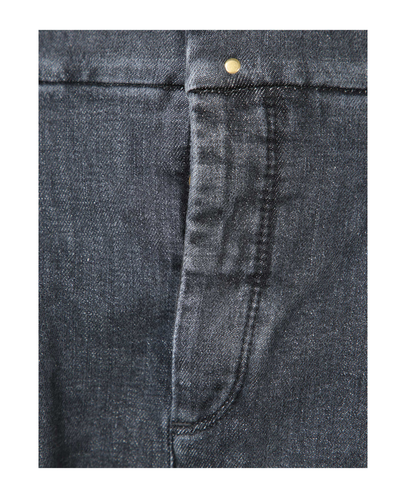 Incotex Dark Grey Sartorial Denim Jeans - Grey