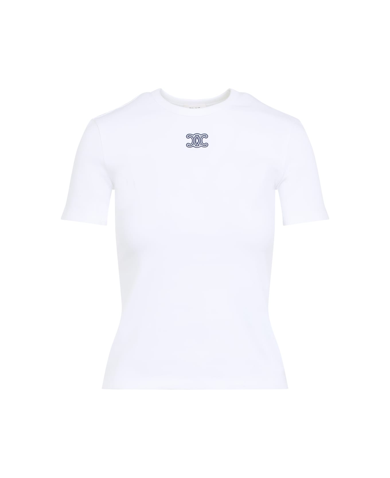 Celine Triomphe T-shirt - Ma Off White Navy
