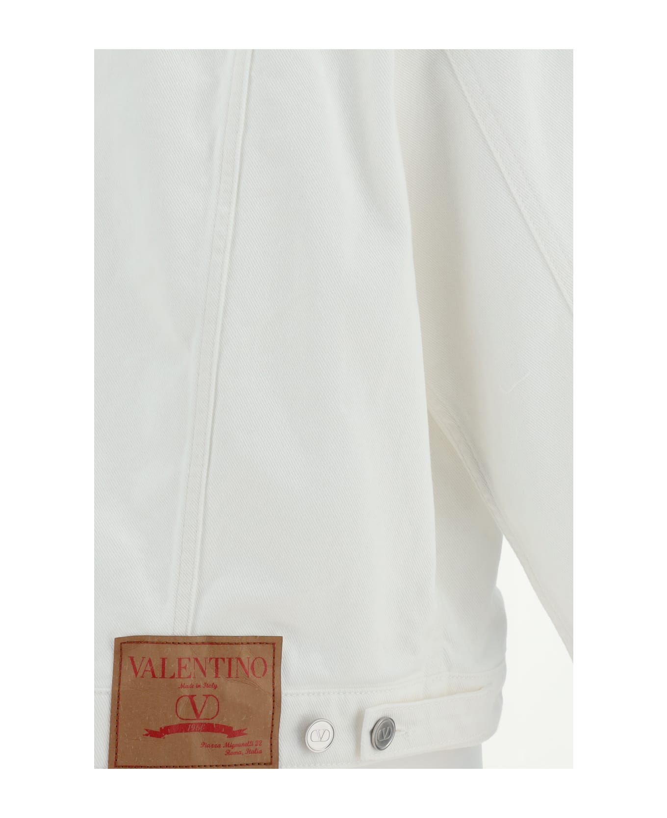 Valentino Denim Jacket - White ジャケット