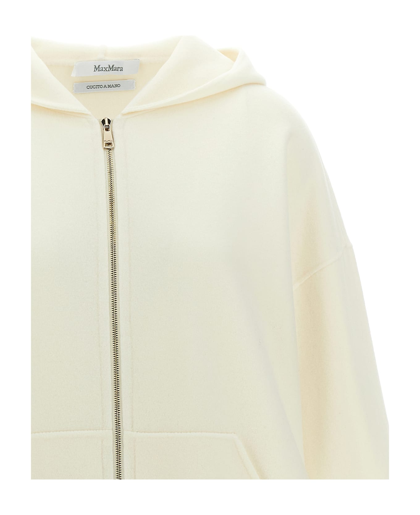 Max Mara 'saio' Hoodie - White