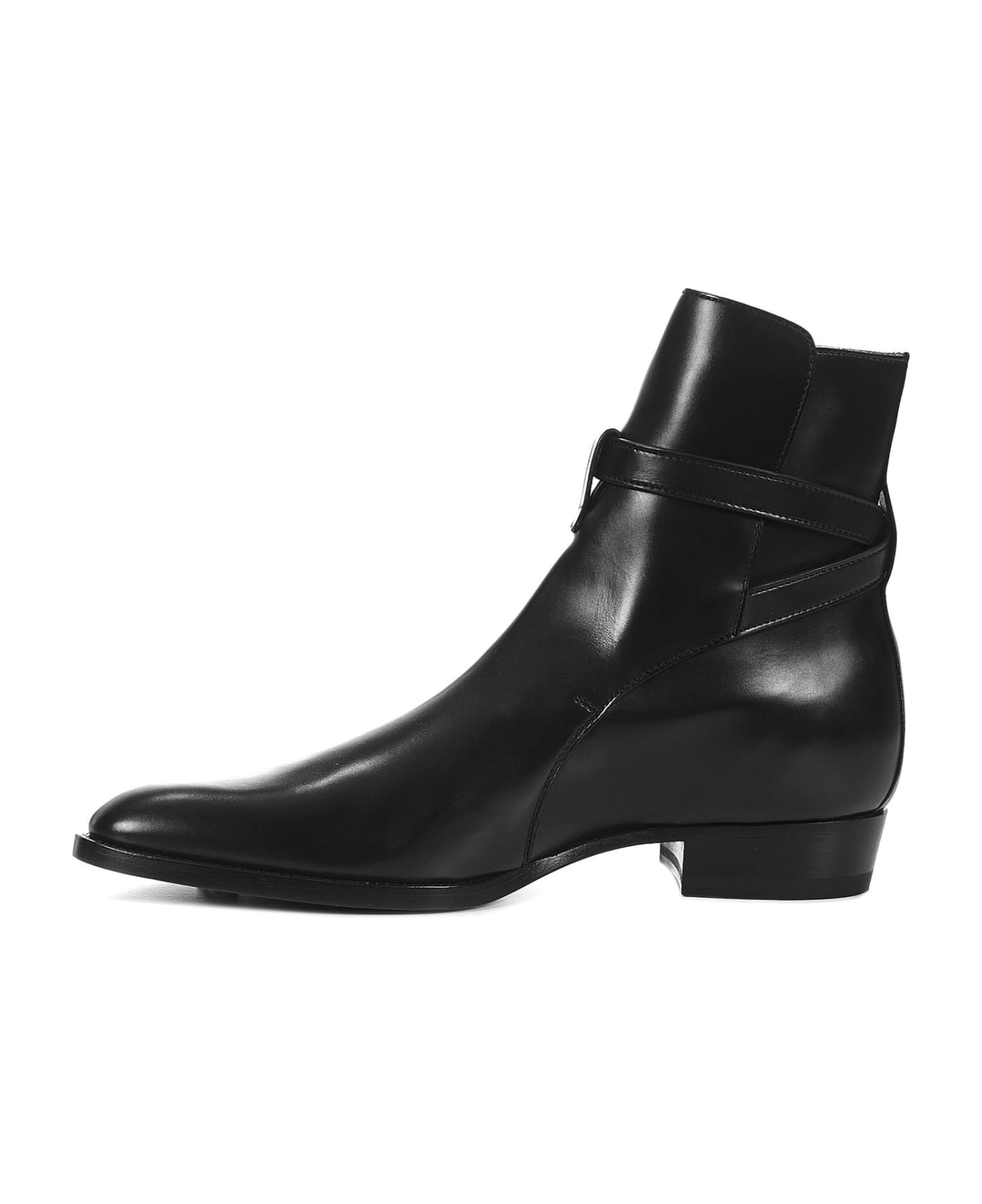 Saint Laurent Wyatt 30 Jodhpur Boots - Nero