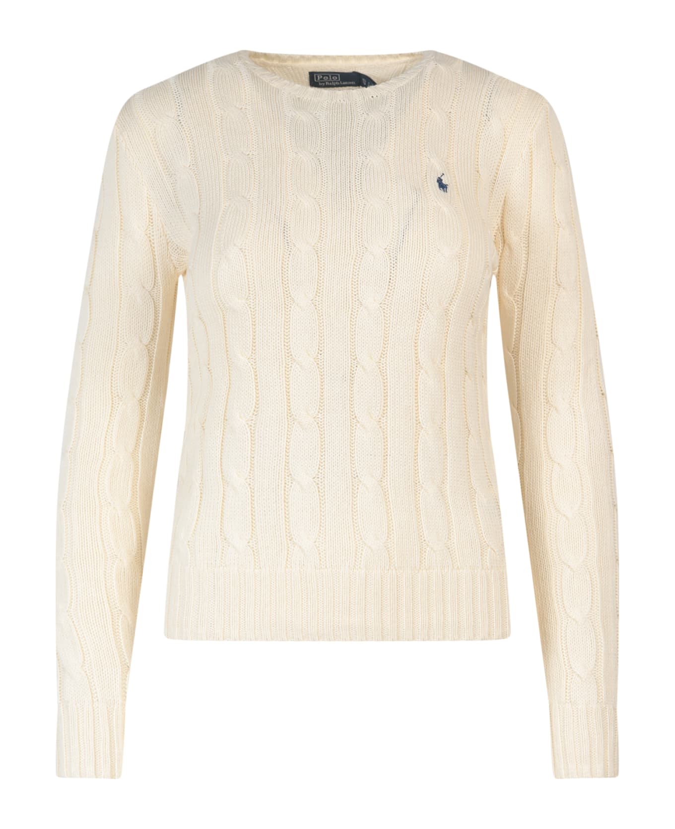 Ralph Lauren Cable Knit Sweater - Prchmnt