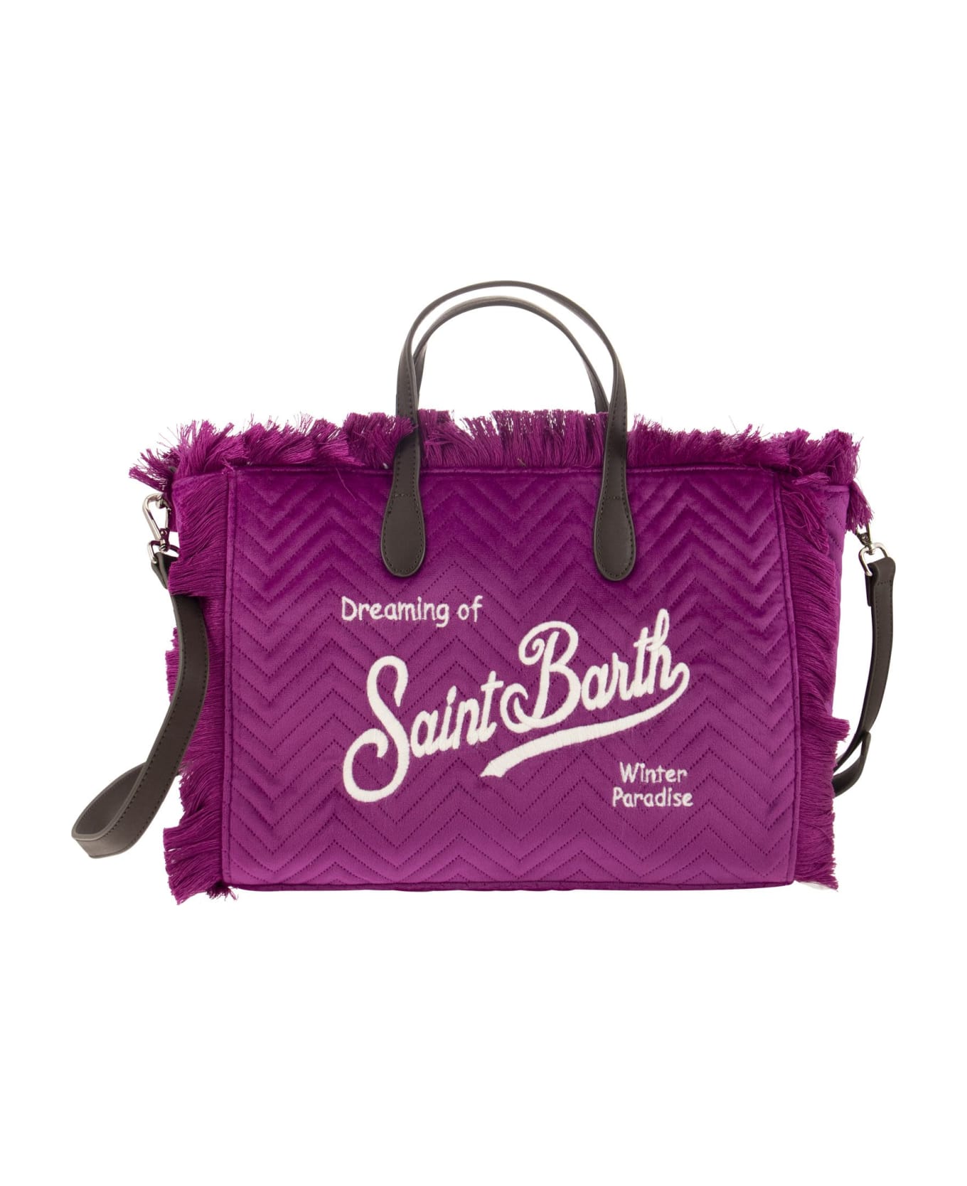 MC2 Saint Barth Quilted Handbag - Purple
