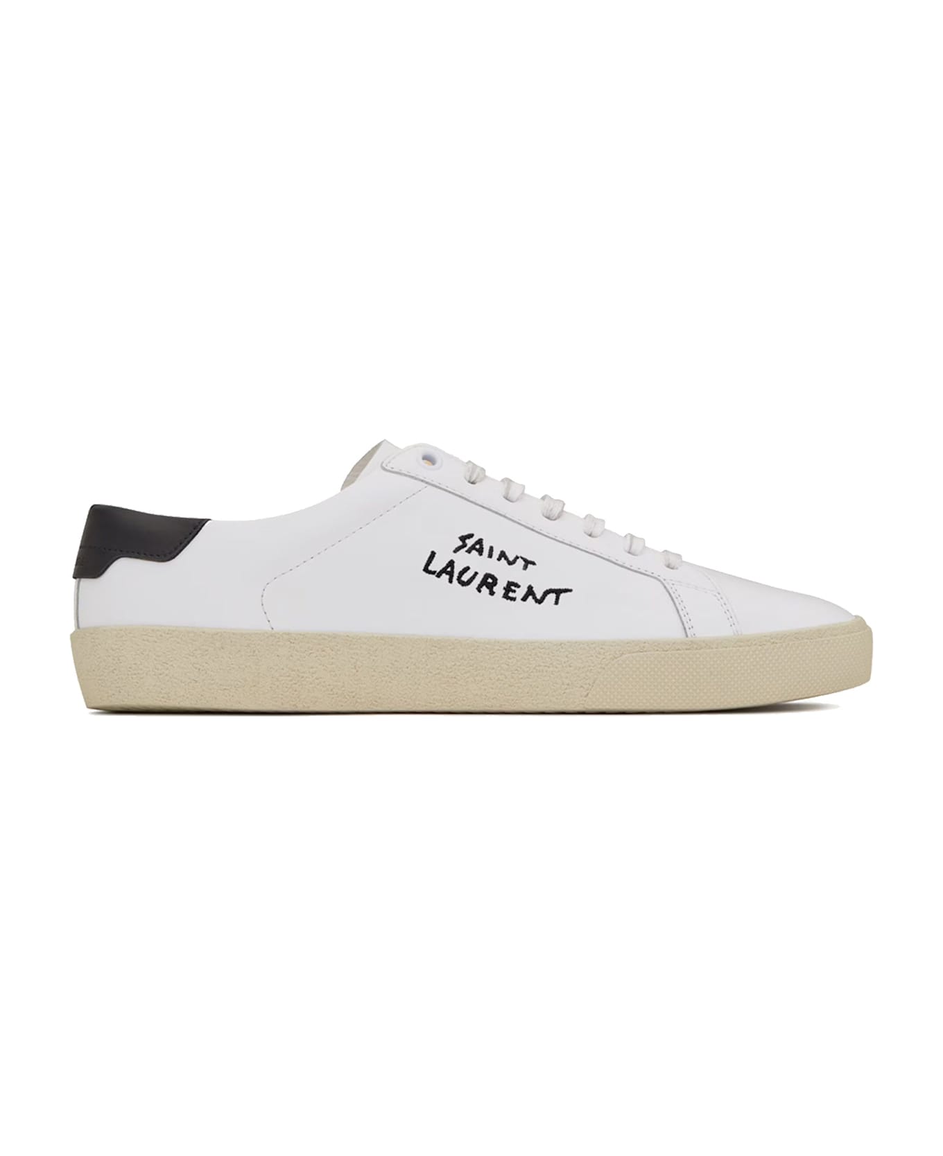 Saint Laurent Court Classic Sneakers - White