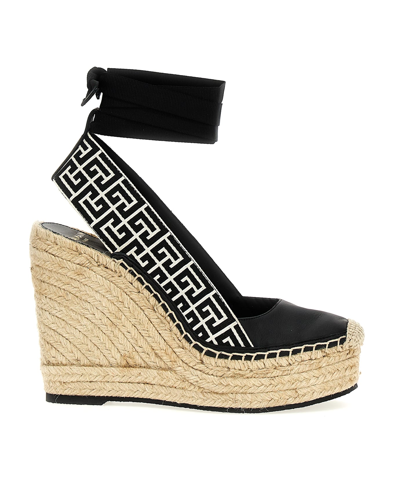 Balmain 'alex' Espadrilles - White/Black