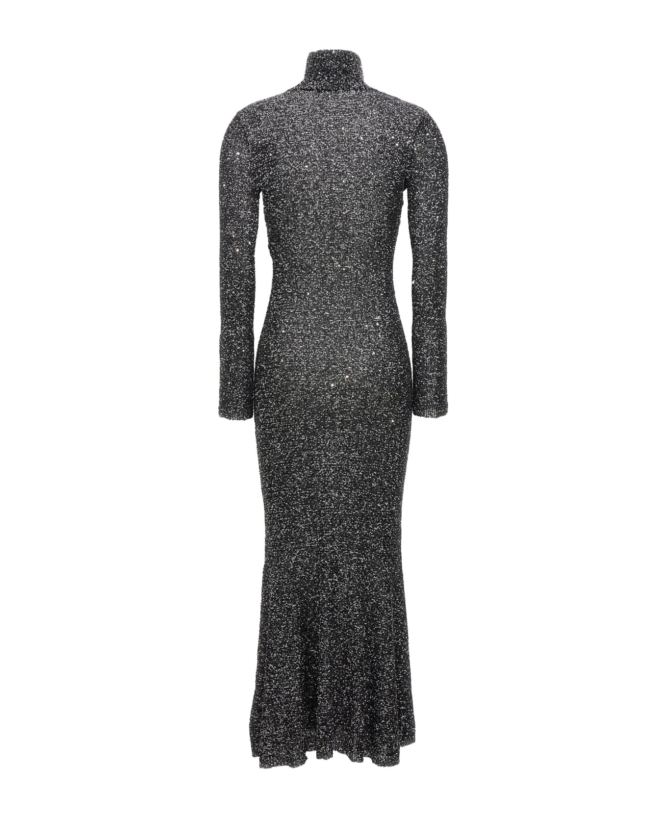 Balenciaga Sequin Maxi Dress - Black   ワンピース＆ドレス