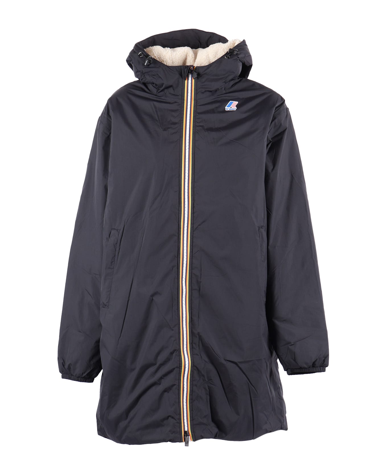 K-Way Le Vrai 4.0 Eiffel East Orsett Down Jacket - BLACK