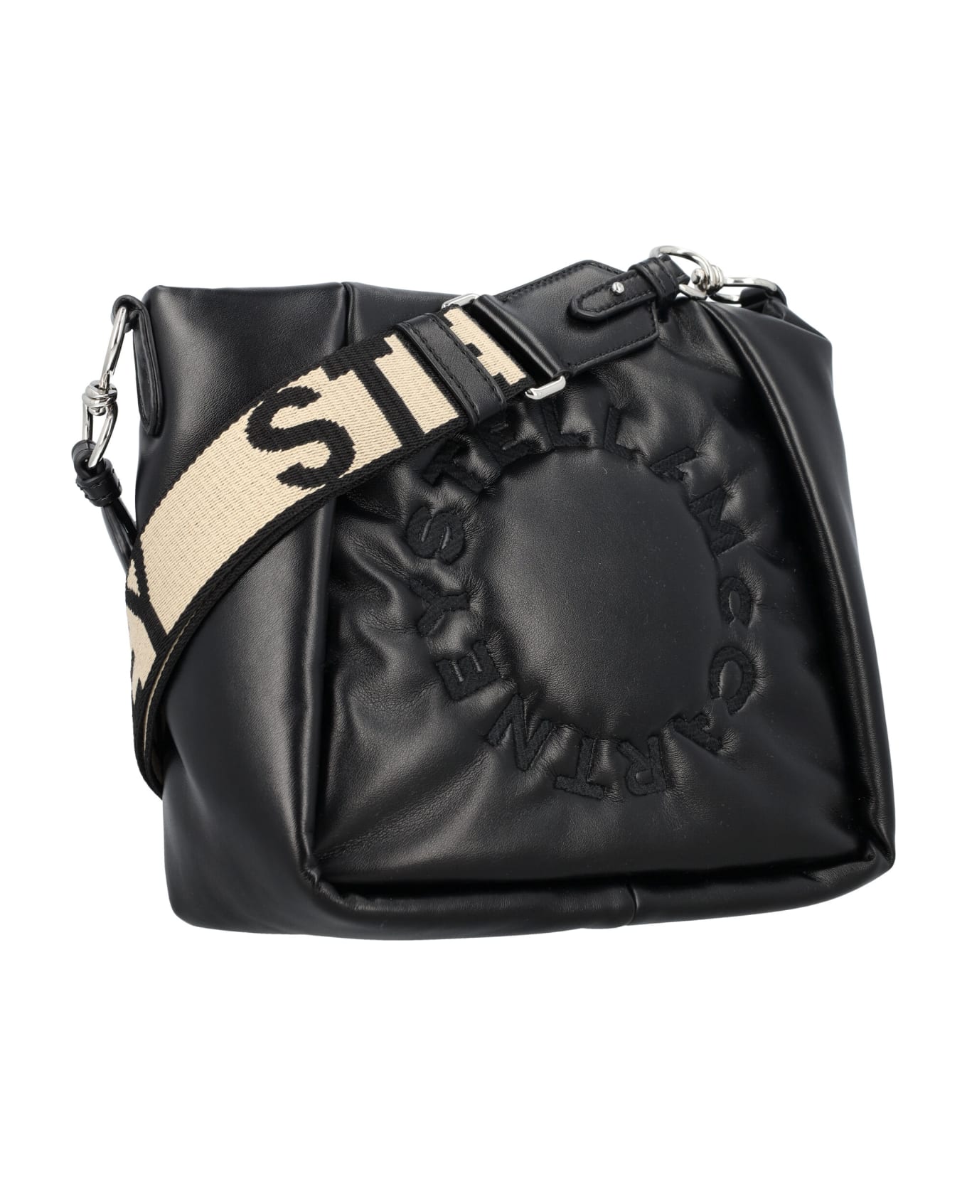 Stella McCartney Padded Mini Crossbody Bag - BLACK