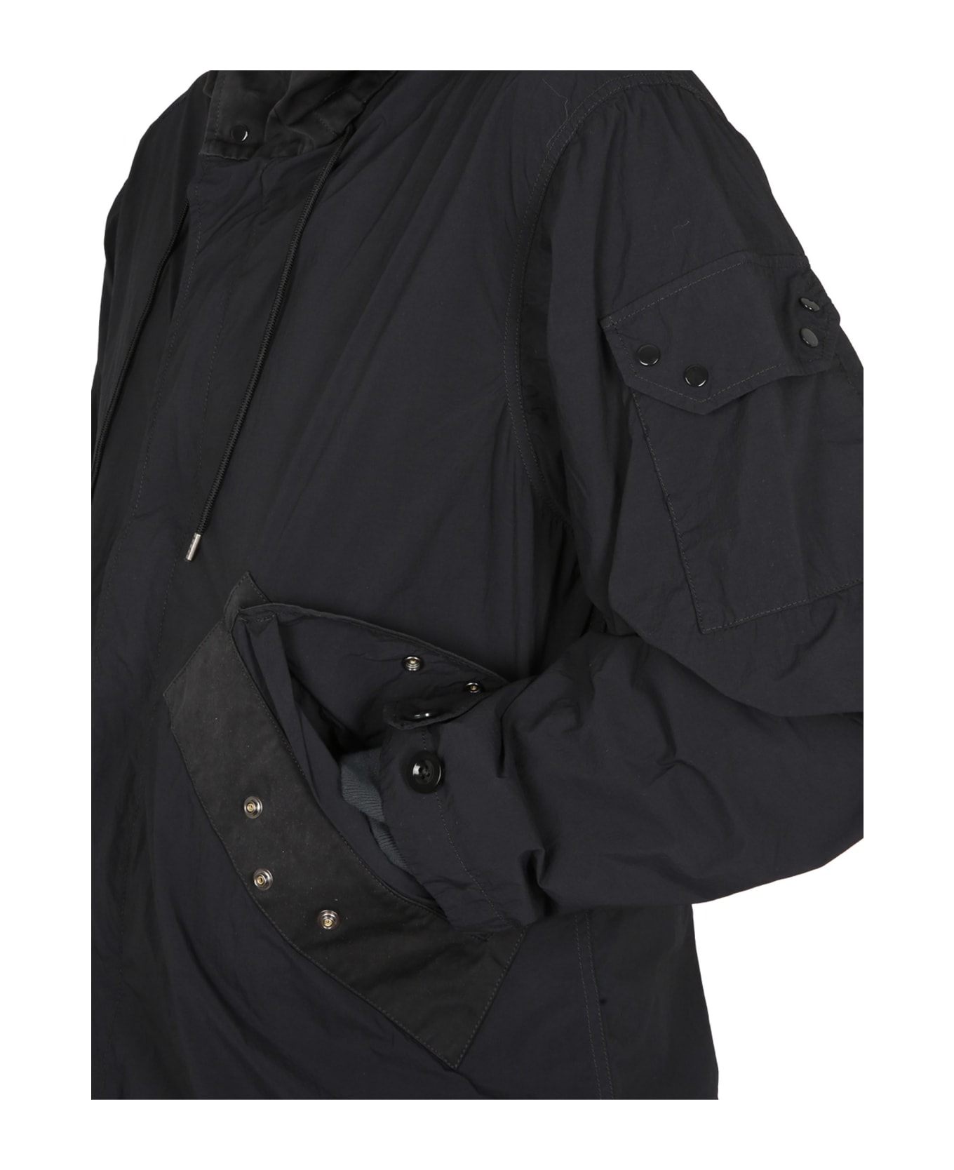 Ten C Mid Layer Jacket - NERO