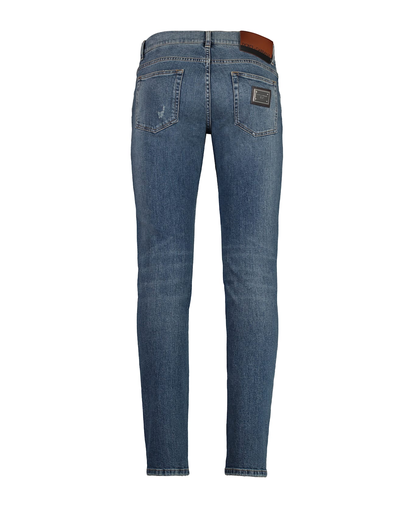 Dolce 
Gabbana 5-pocket Skinny Jeans - Denim