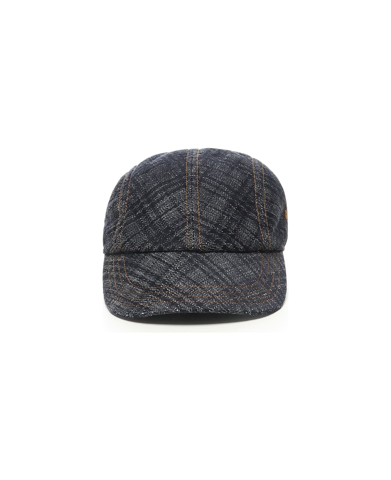 Burberry Baseball Cap 
check
 - Blue