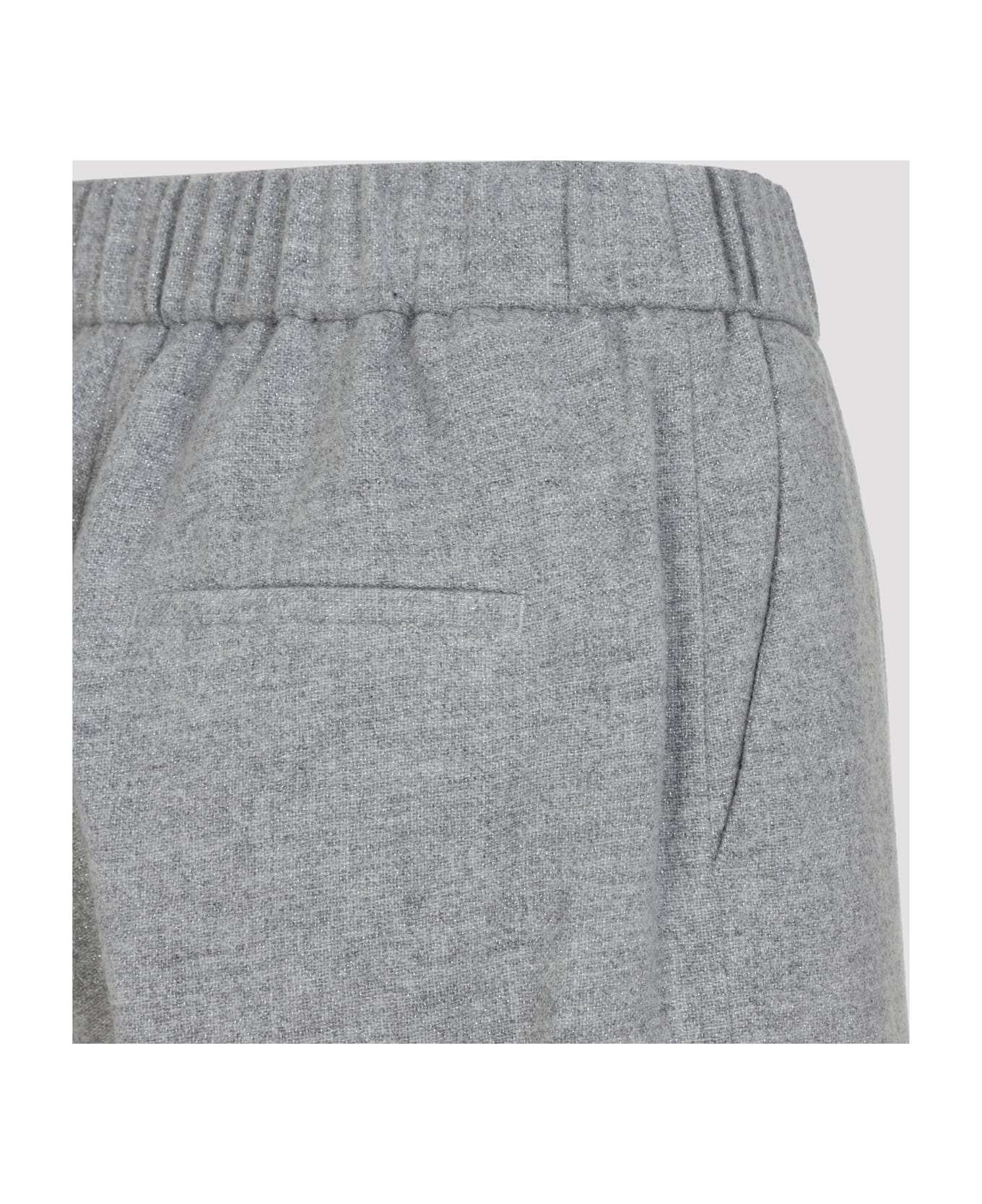 Peserico Virgin Wool Pants - Grigio Pietra