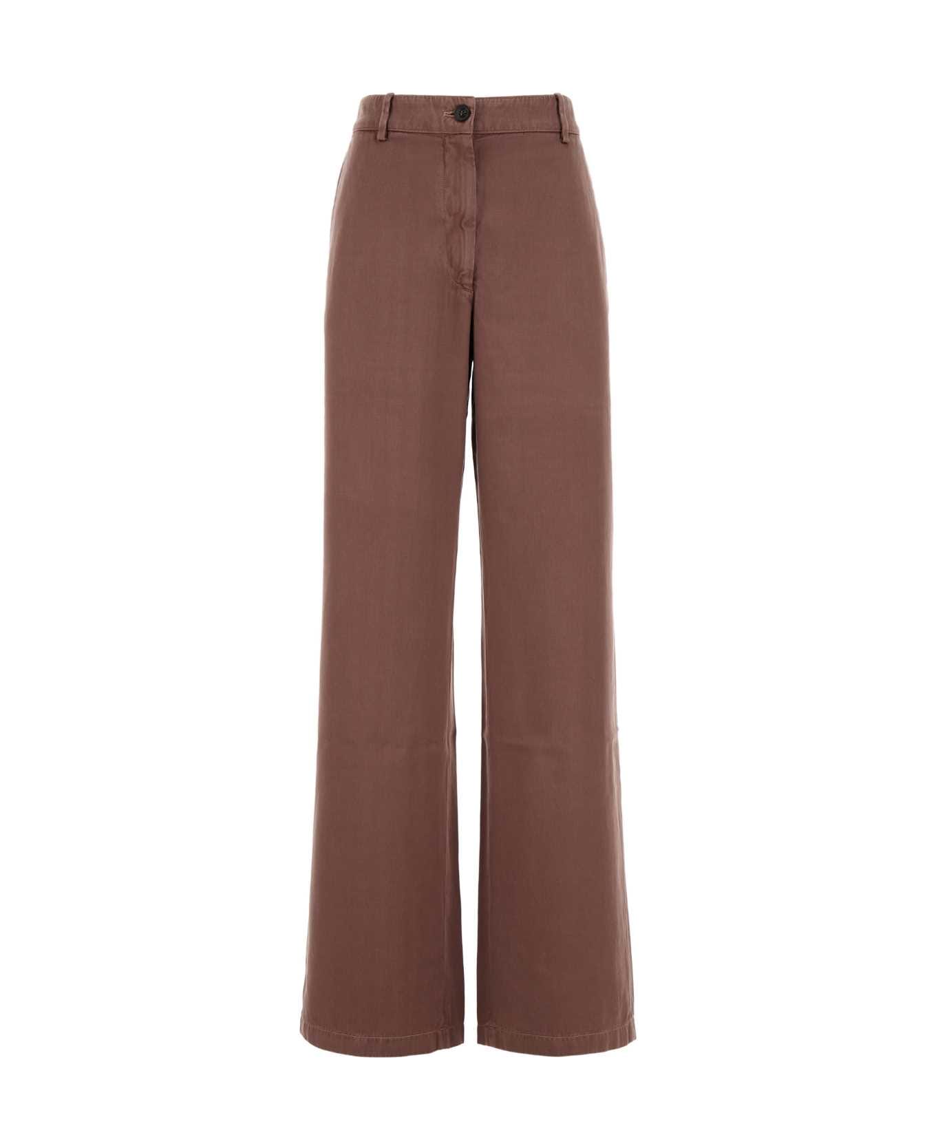 Dries Van Noten Antiqued Pink Paxy Pant - TAUPE