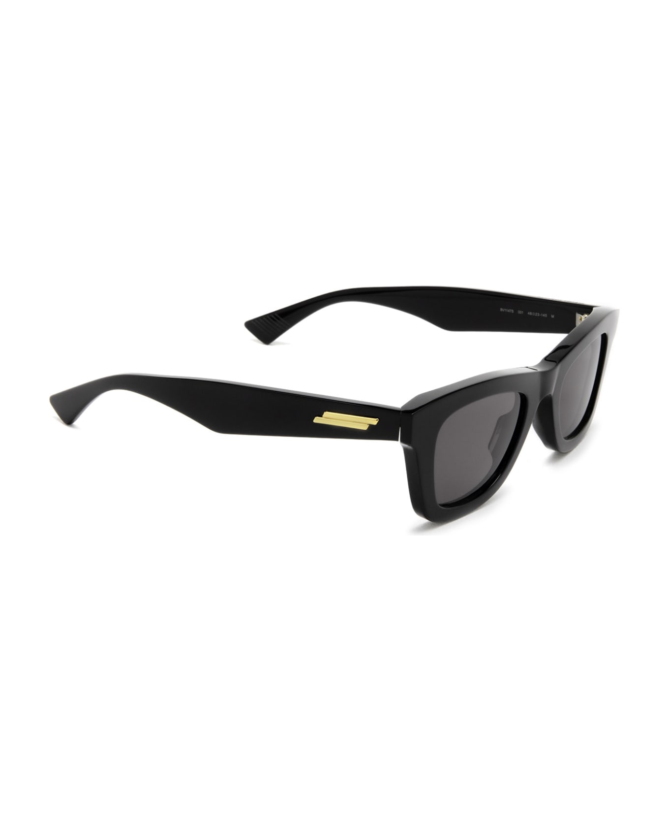 Bottega Veneta Eyewear Bv1147s Black Sunglasses - Black