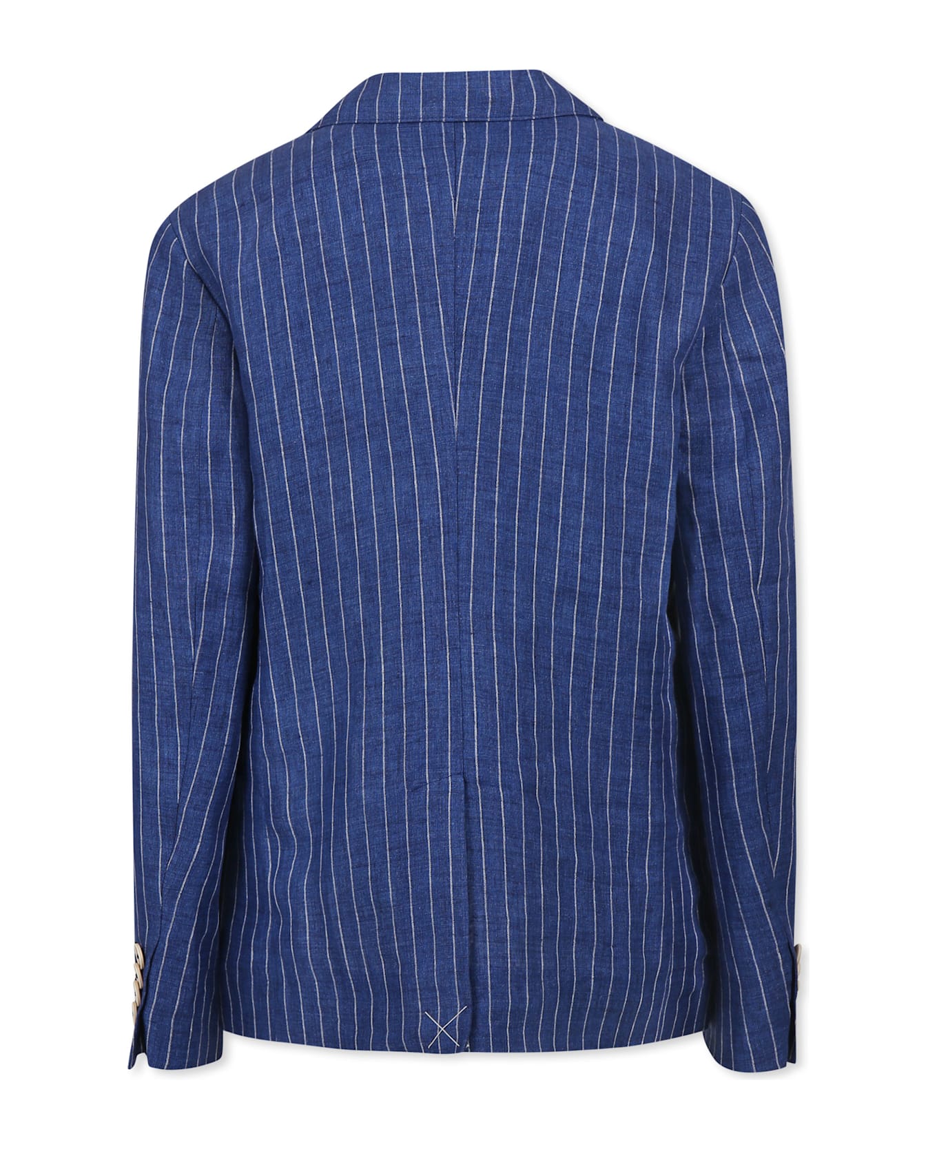 Dolce 
Gabbana Blue Jacket For Boy With Dg Monogram - Blue