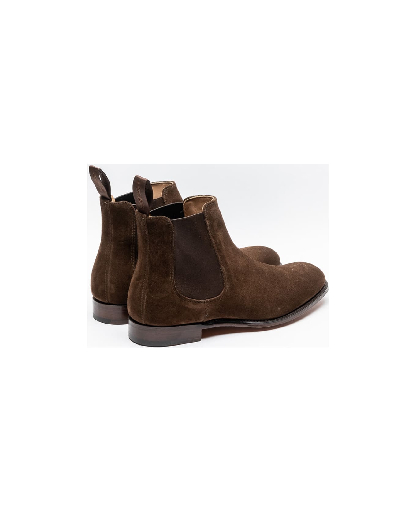 Cheaney Plough Suede Chelsea Boot - Marrone