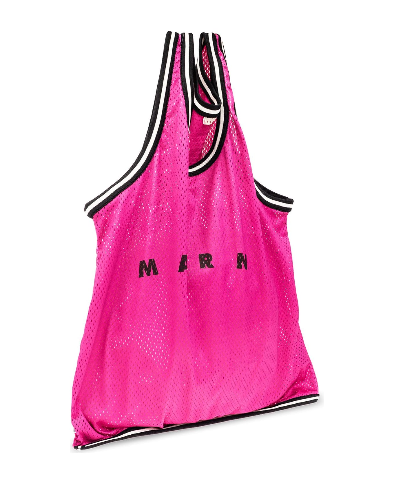 Marni Shopper Bag With Logo Marni