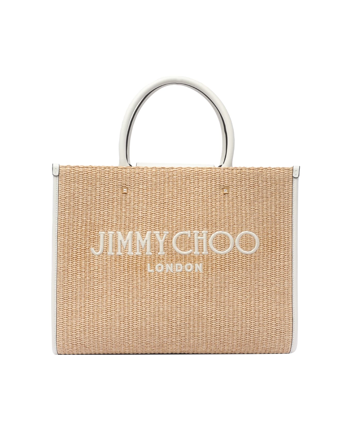 Jimmy Choo Avenue Tote Bag - Beige