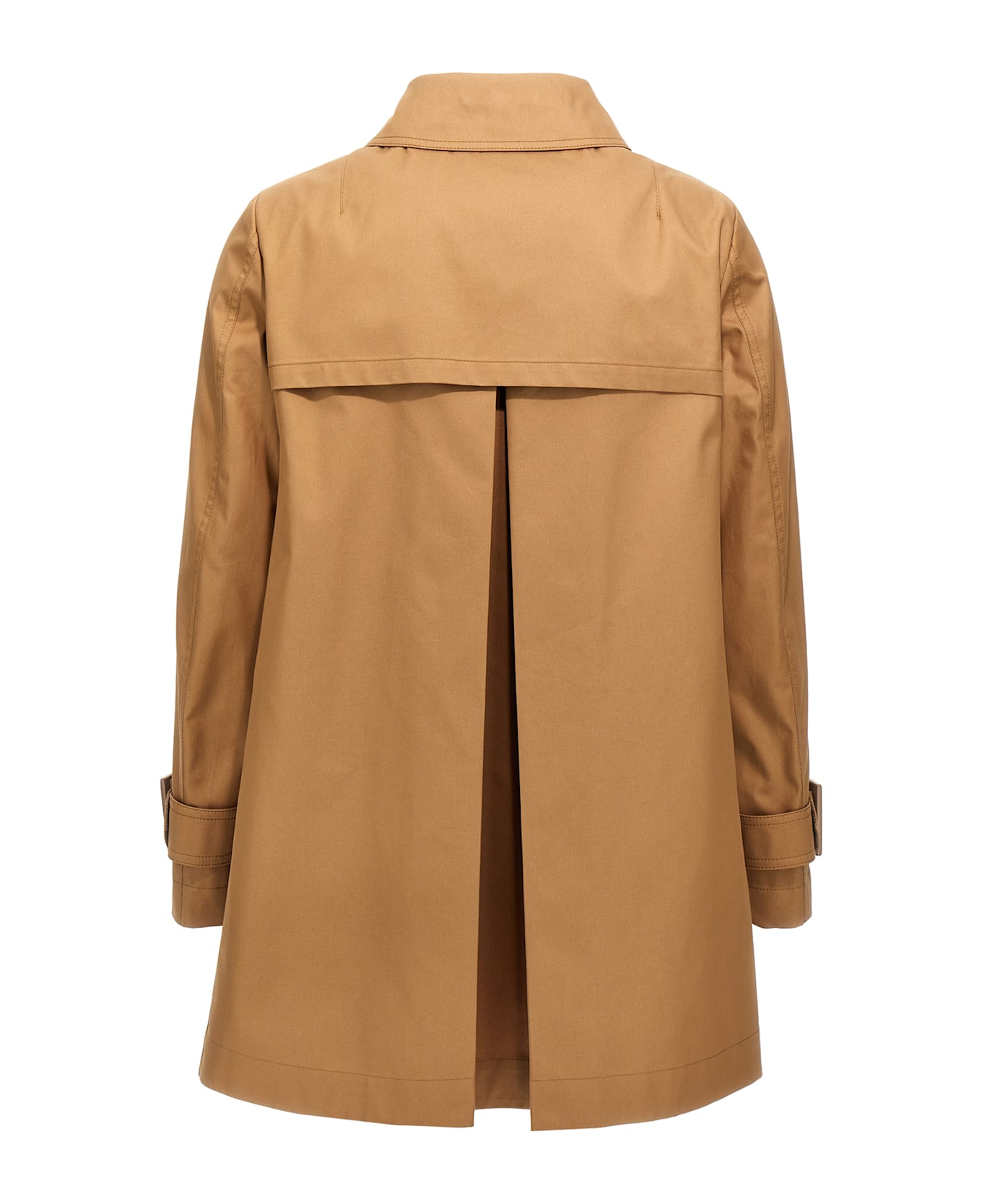 Herno Short Trench Coat - Brown