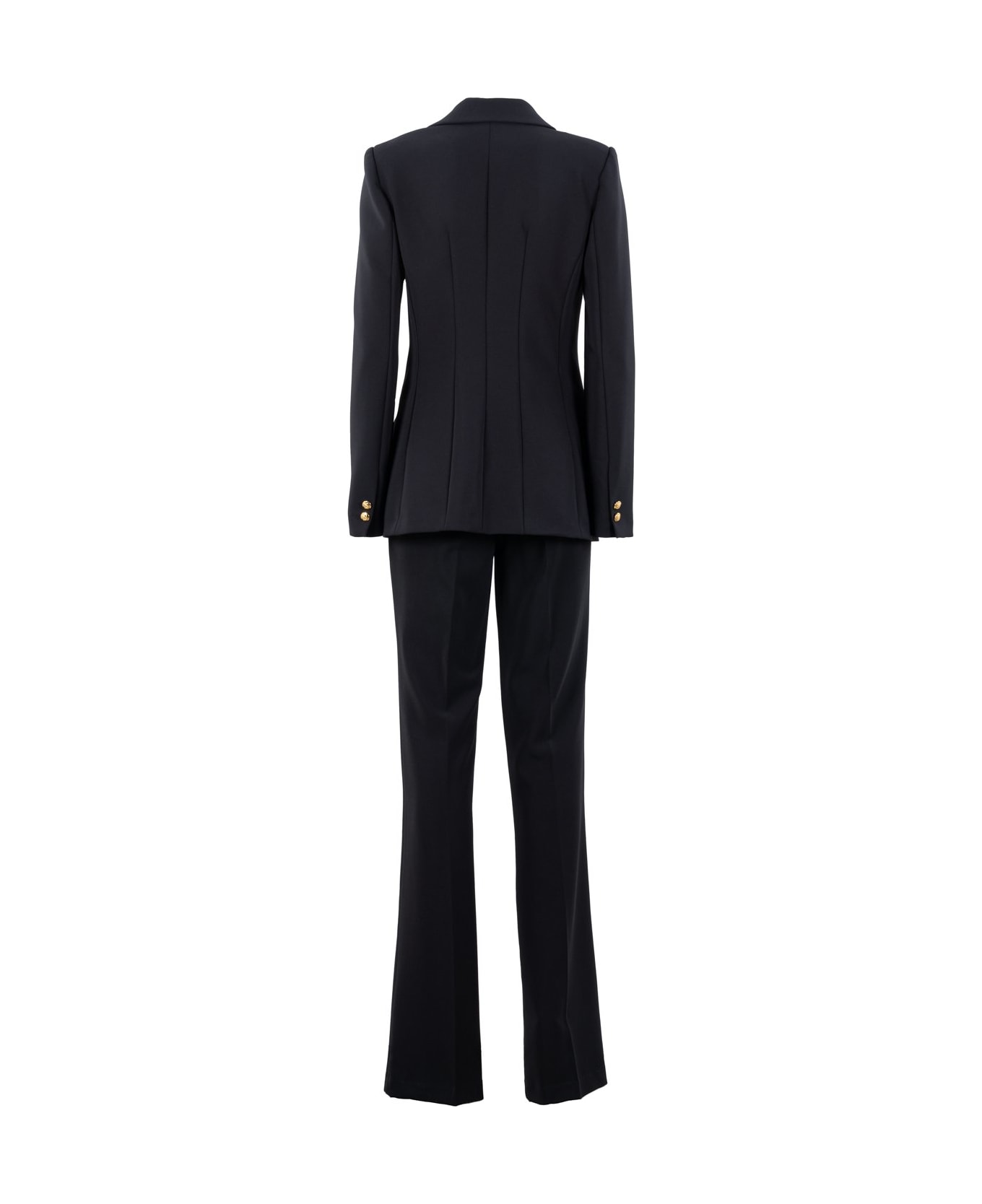 Elisabetta Franchi Stretched Crepe Suit - Black