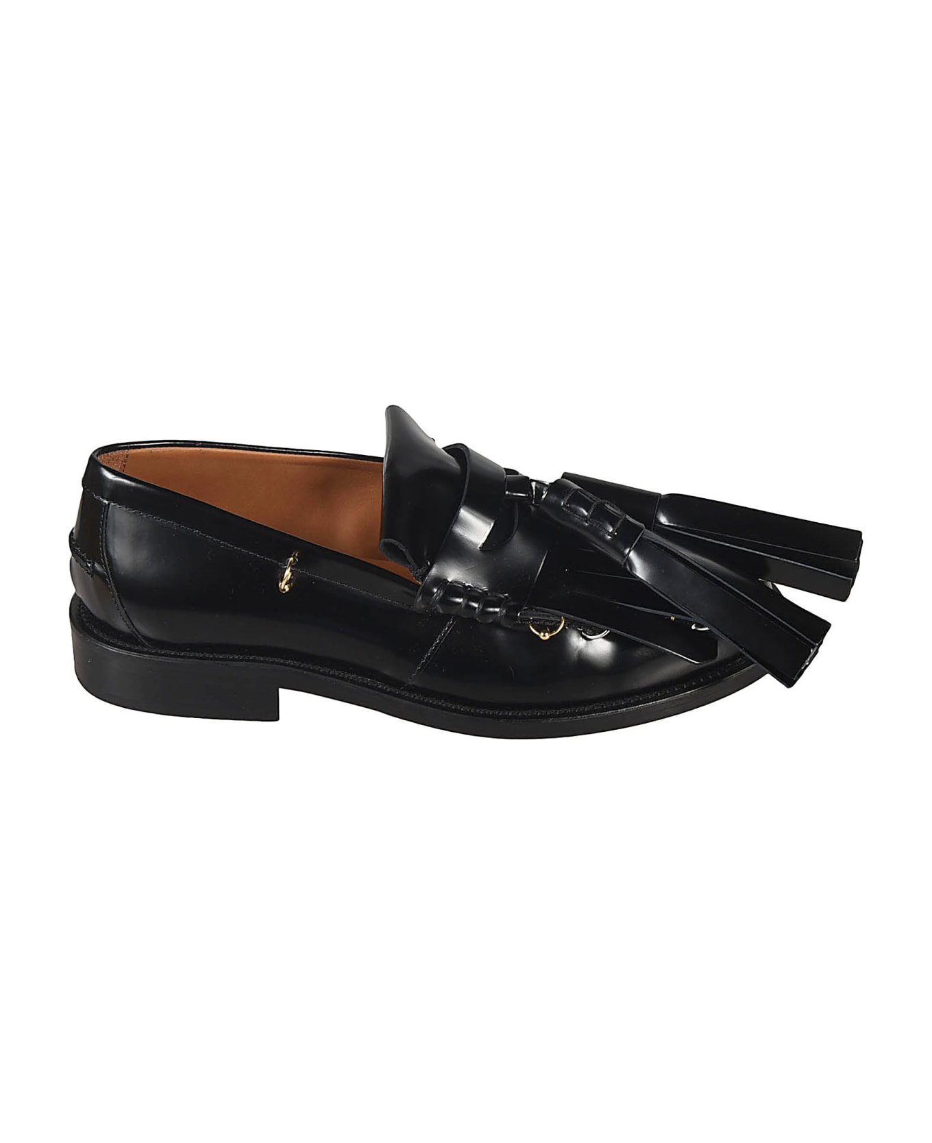 Marni Tassel Front Loafers - Black