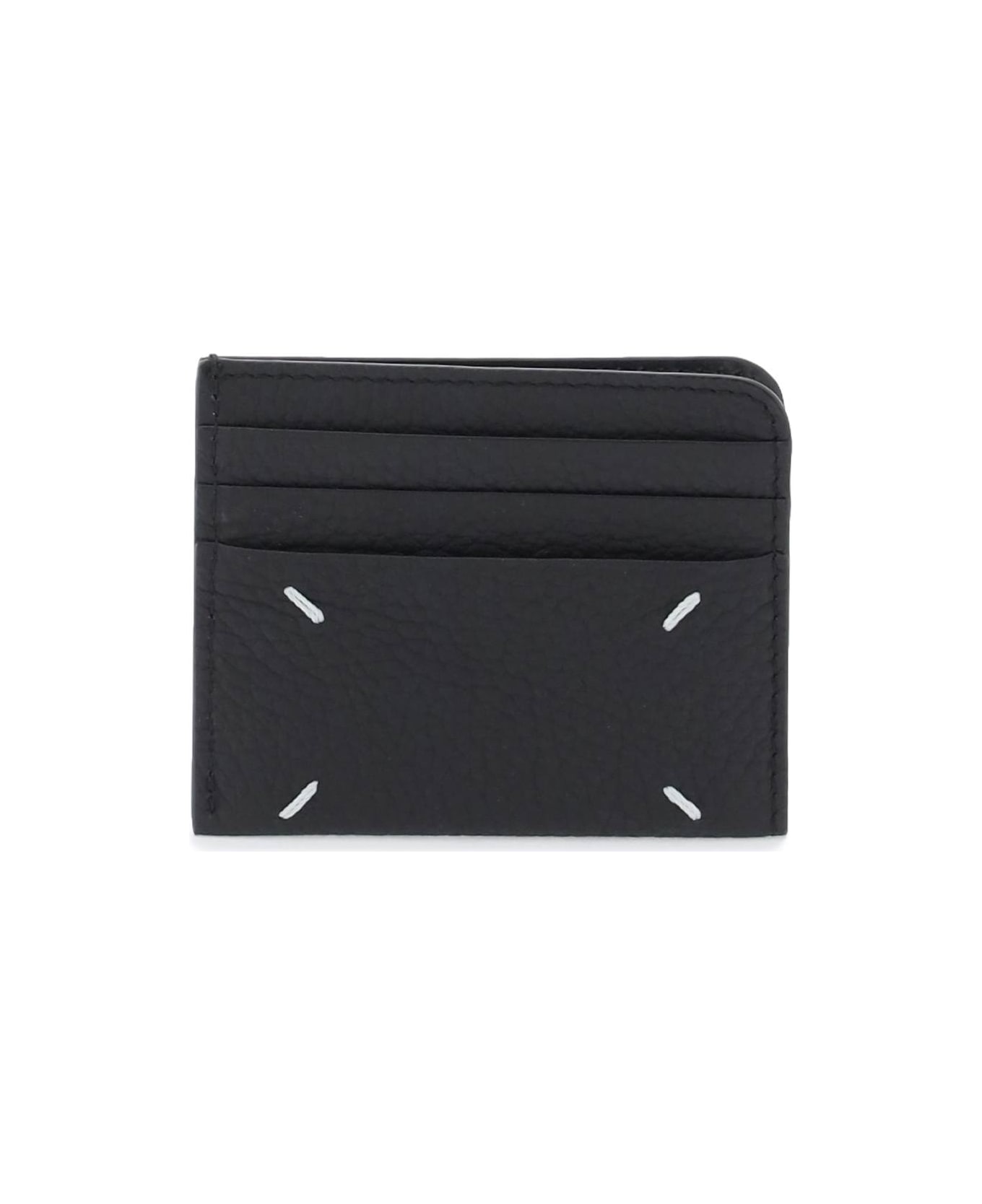 Maison Margiela Four Stitches Card Holder - Black 財布
