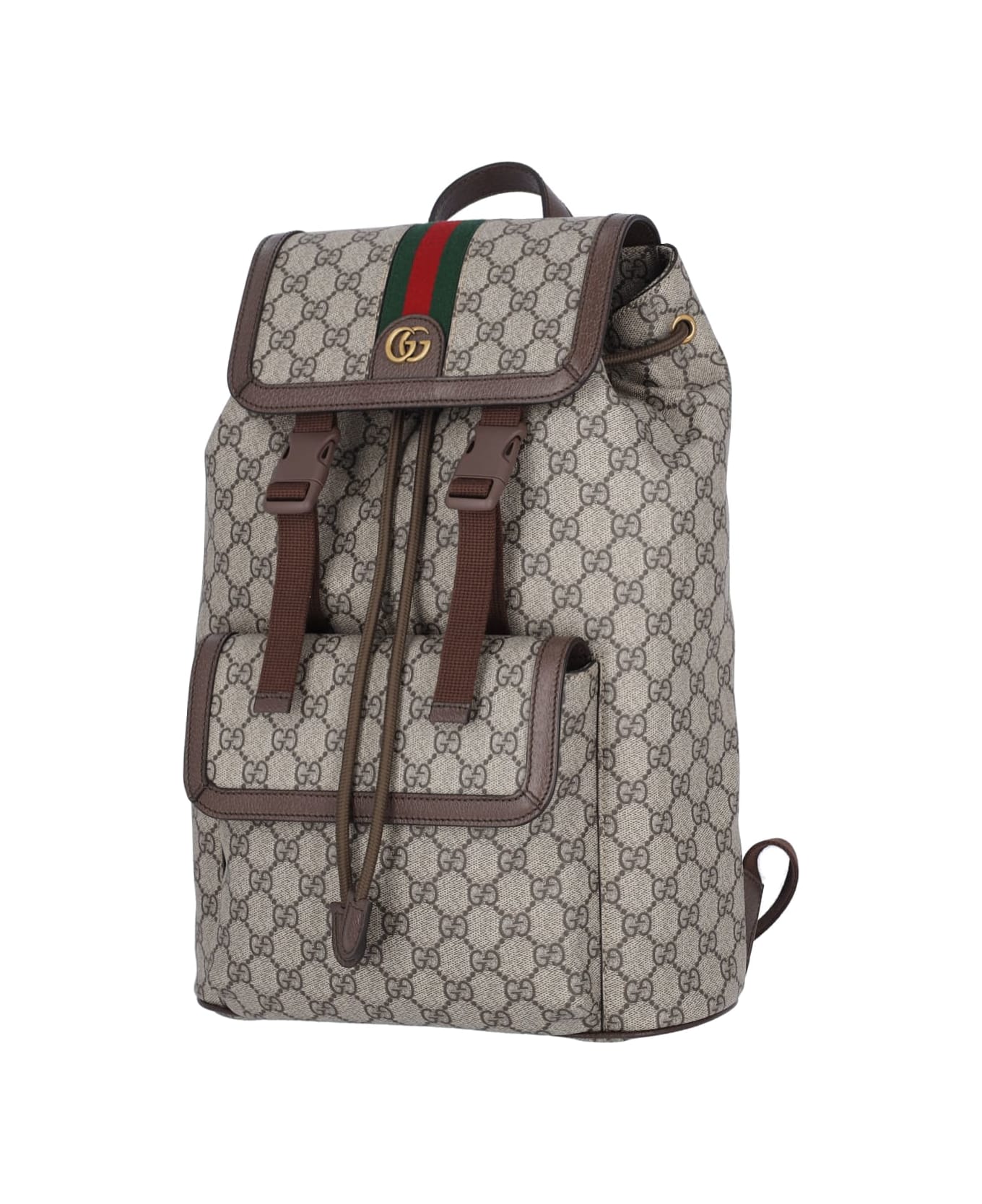 Gucci Small Backpack 
ophidia
 - Beige