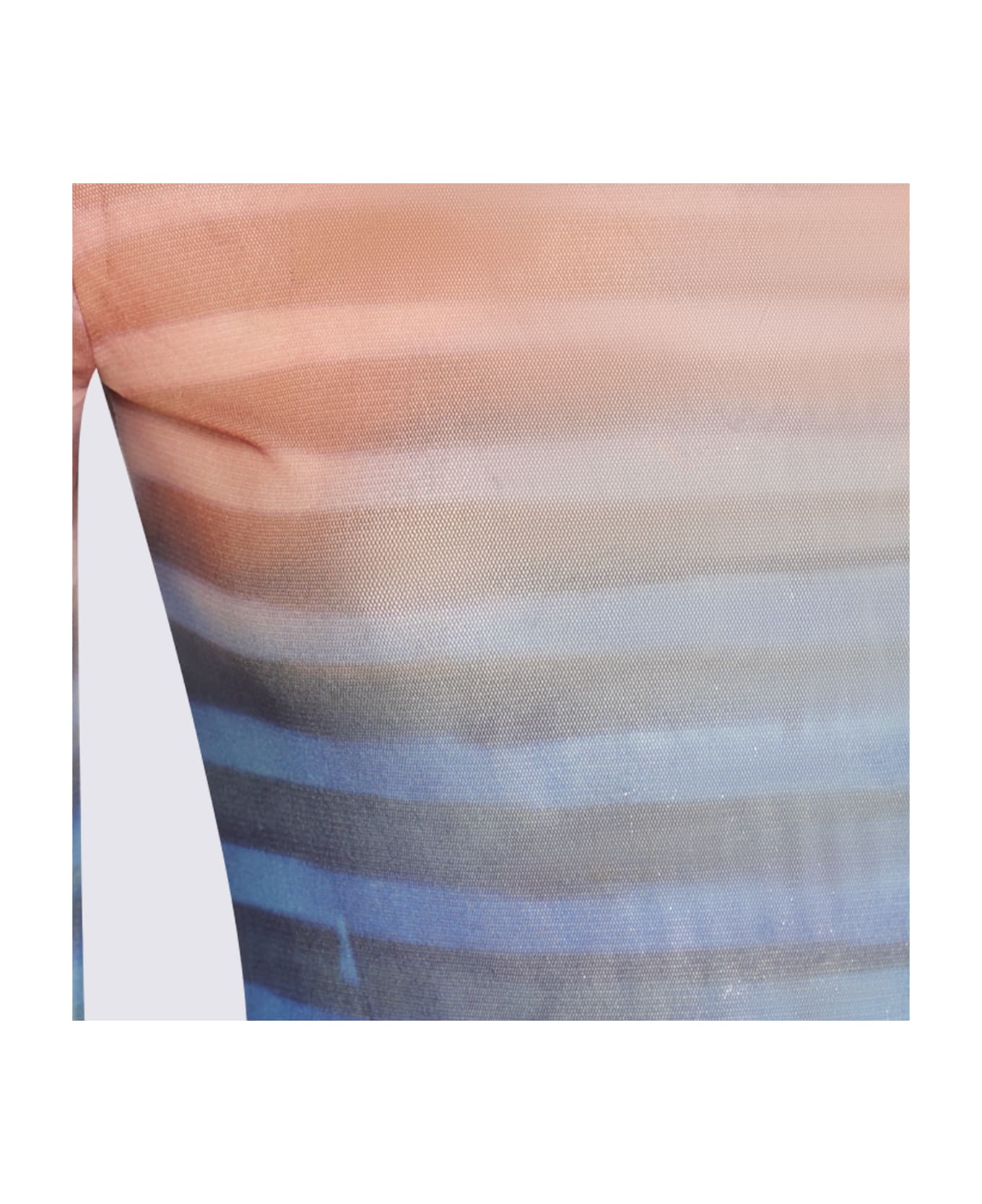 Jean Paul Gaultier Light Blue Top - LIGHTBLUE/BLUE/PEACH