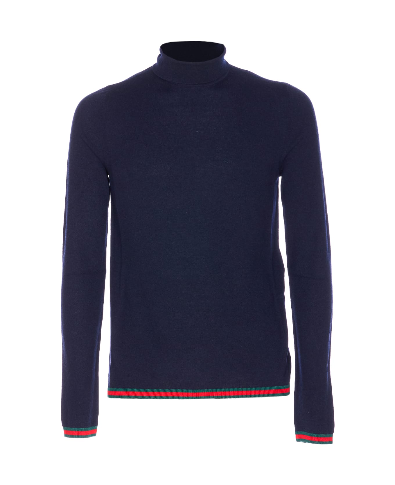 Gucci Web Detail Sweater - Blue