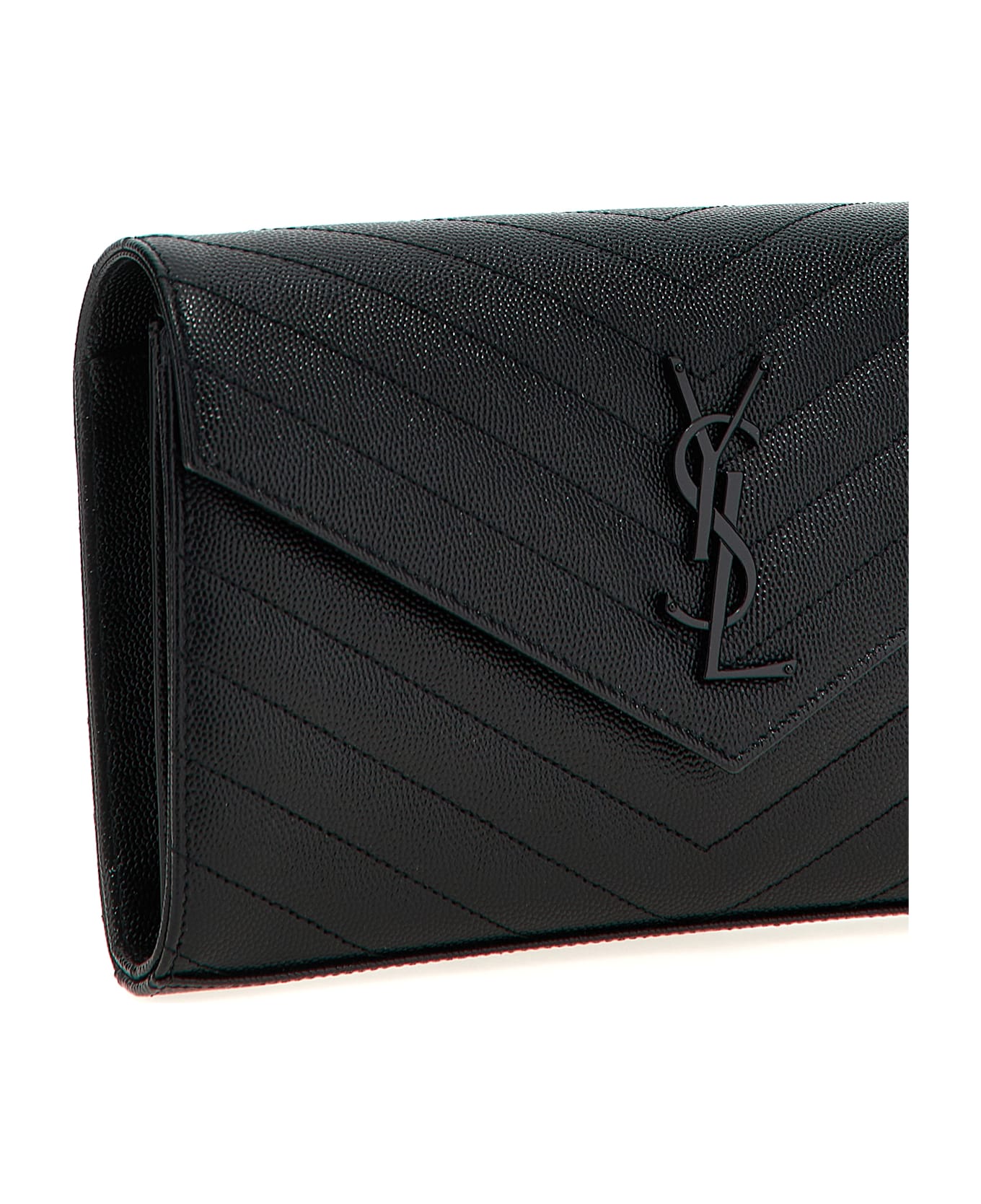 Saint Laurent 
cassandre
 Clutch - Black  