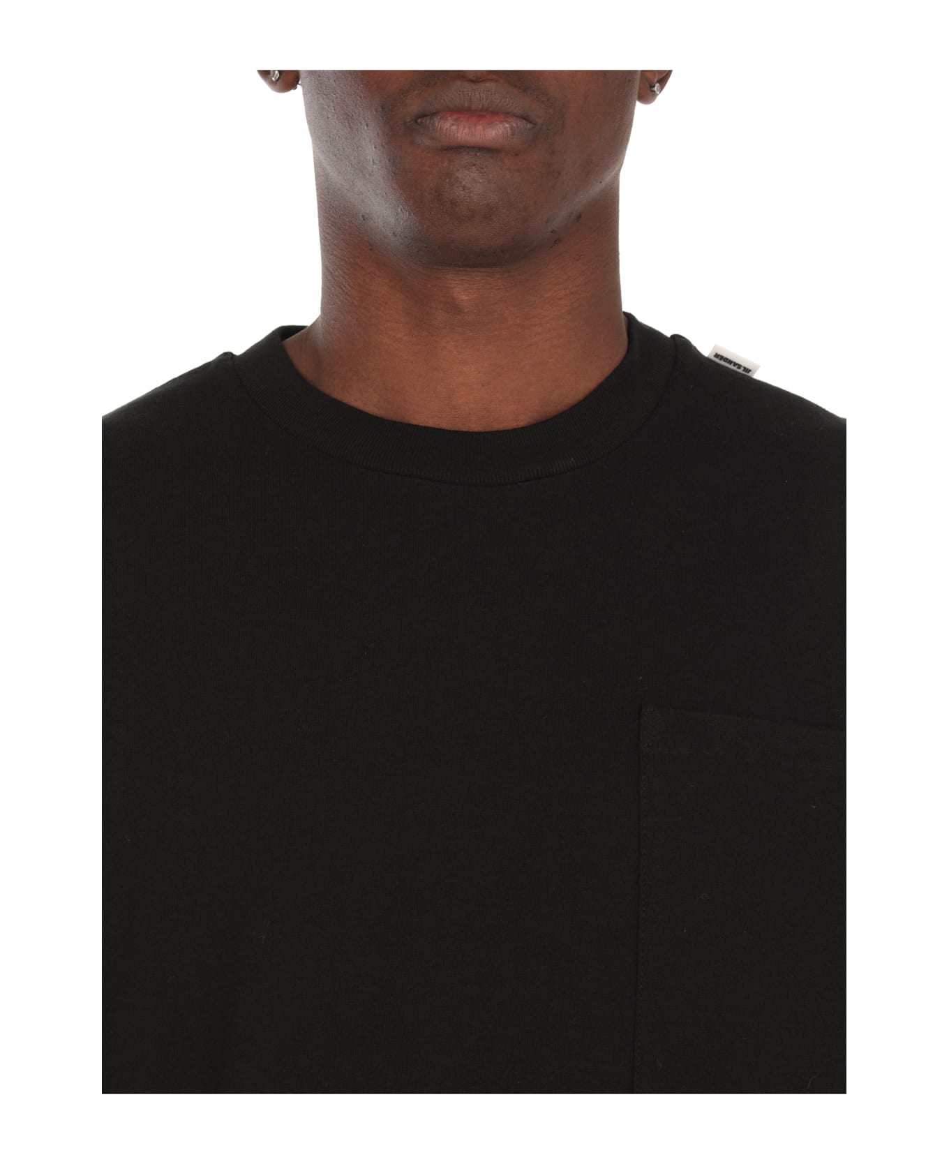 Jil Sander Cotton T-shirt - Black