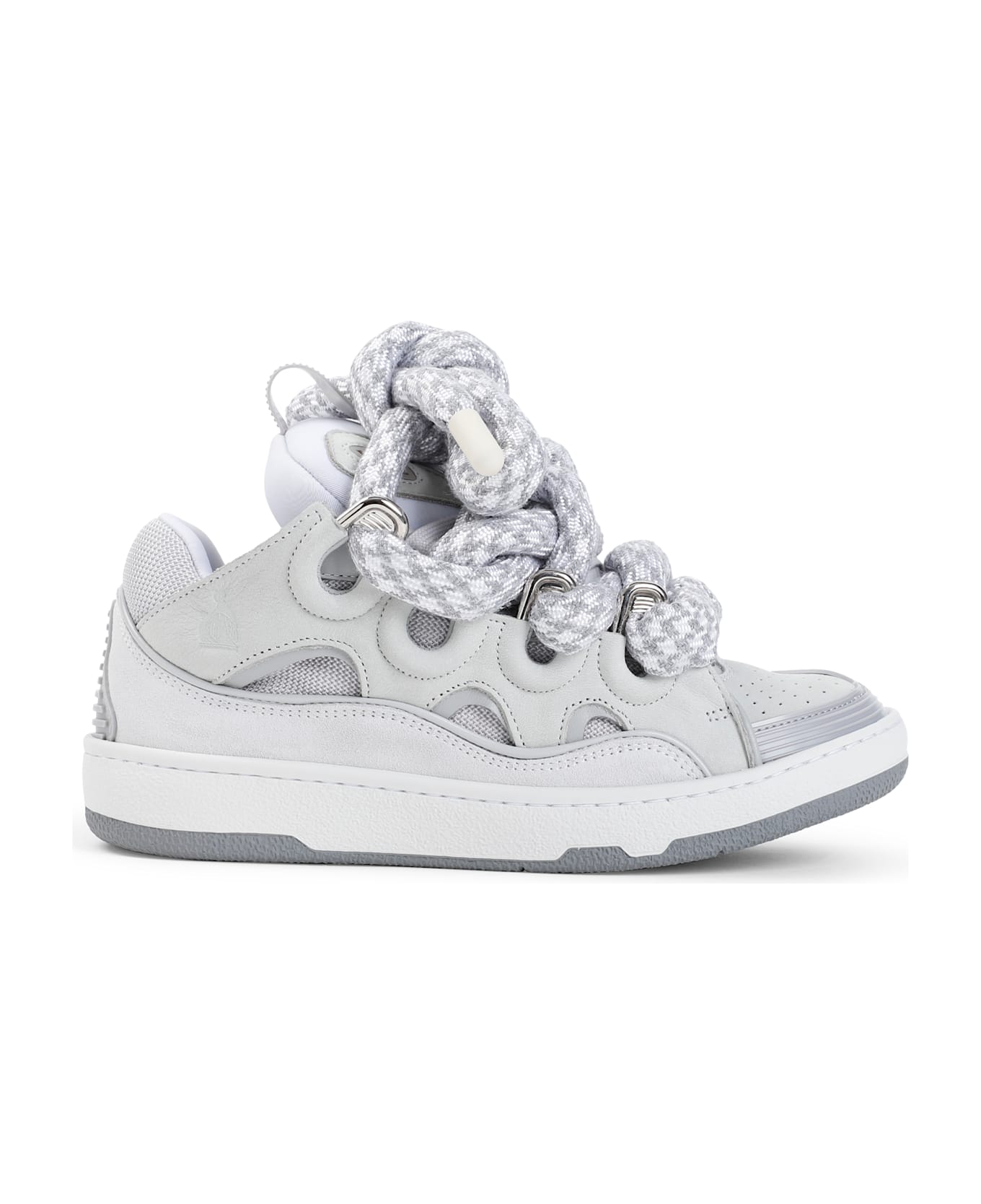 Lanvin Curb Sneakers - White