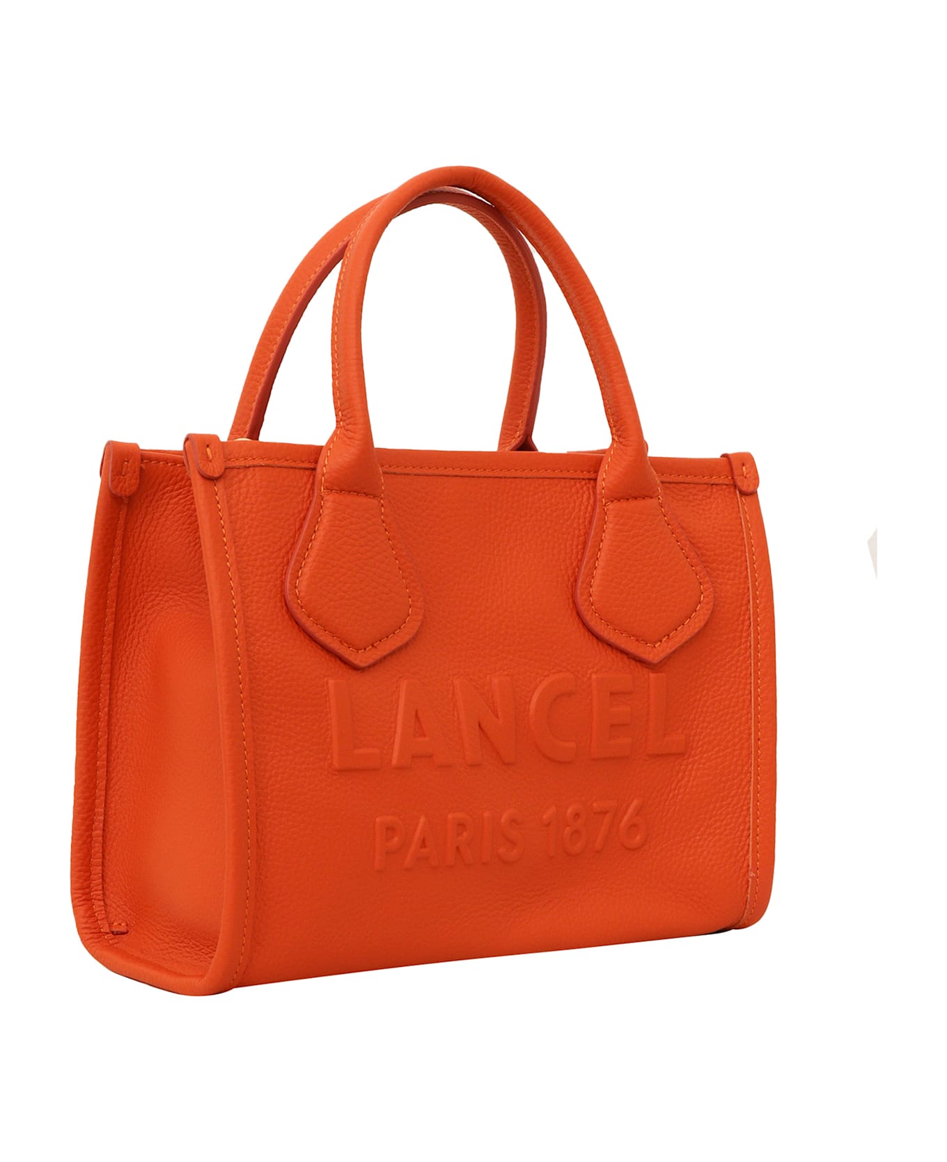 Lancel Zipped Bag S - ORANGE