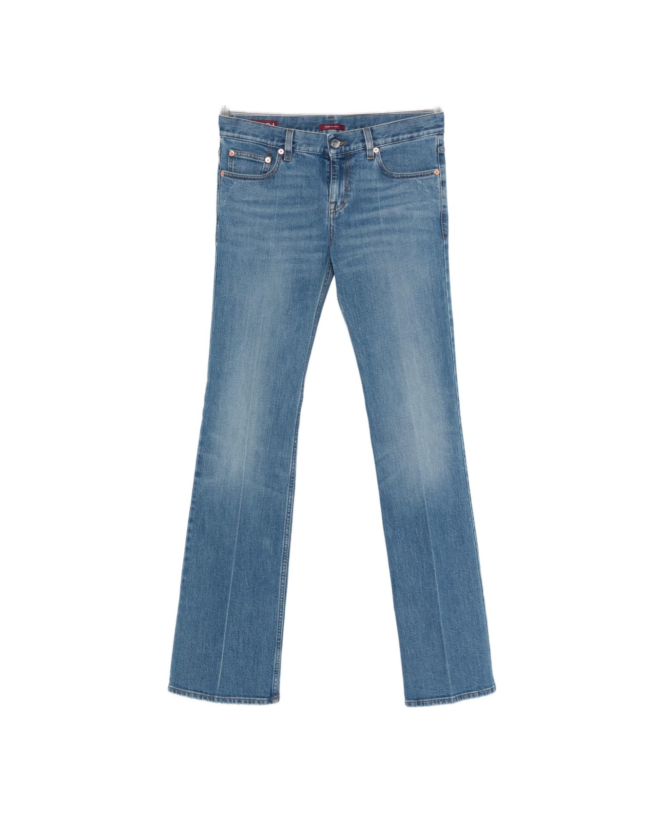 Gucci Denim Cotton Jeans - Clear Blue