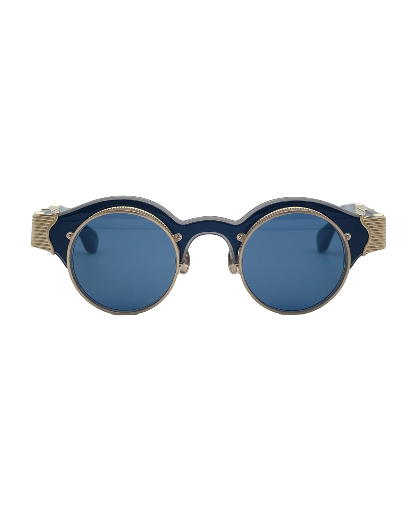 Matsuda 10605h - Black / Matte Gold Sunglasses - Black/gold
