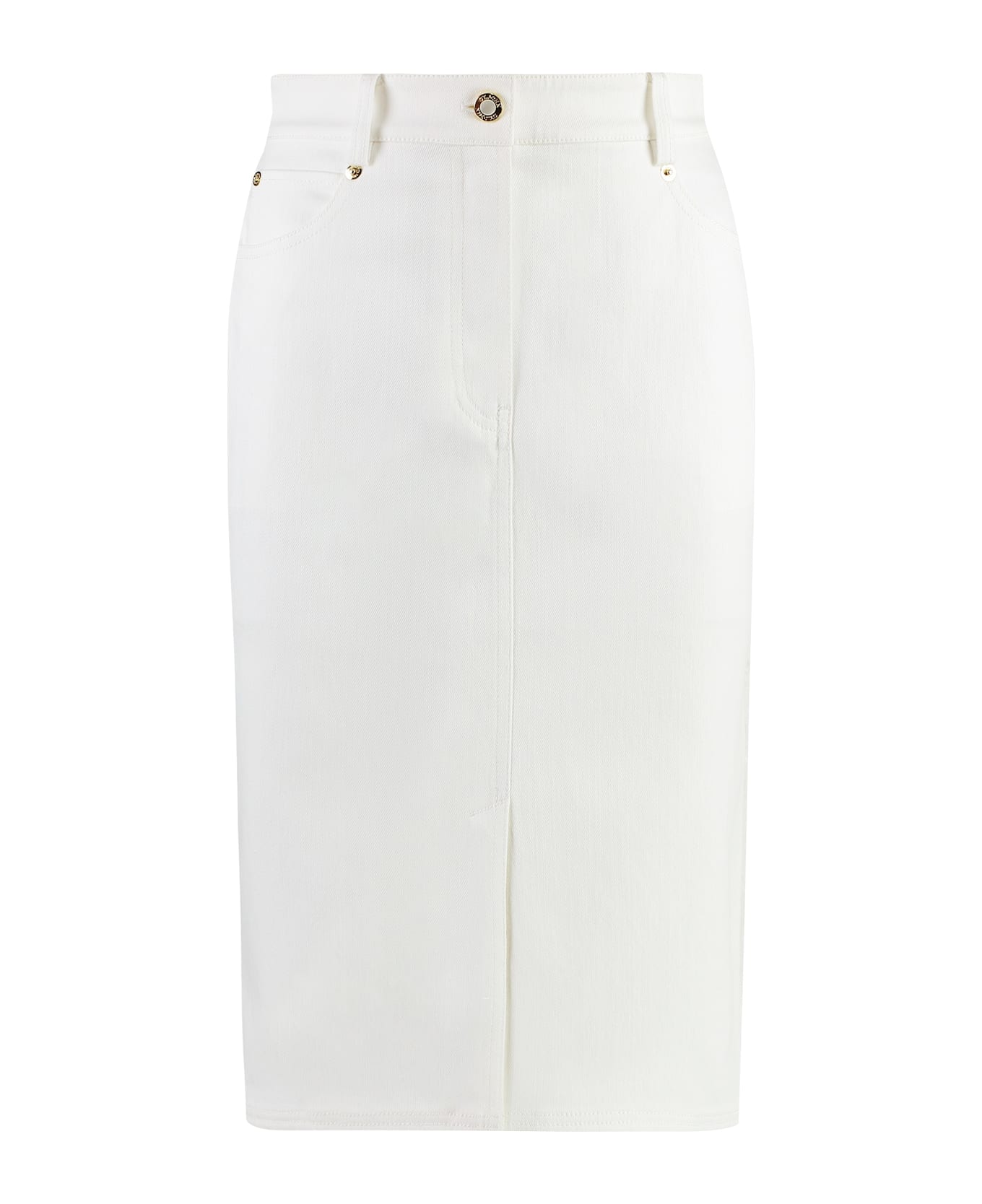 Alfieri & St.John Denim Skirt - White