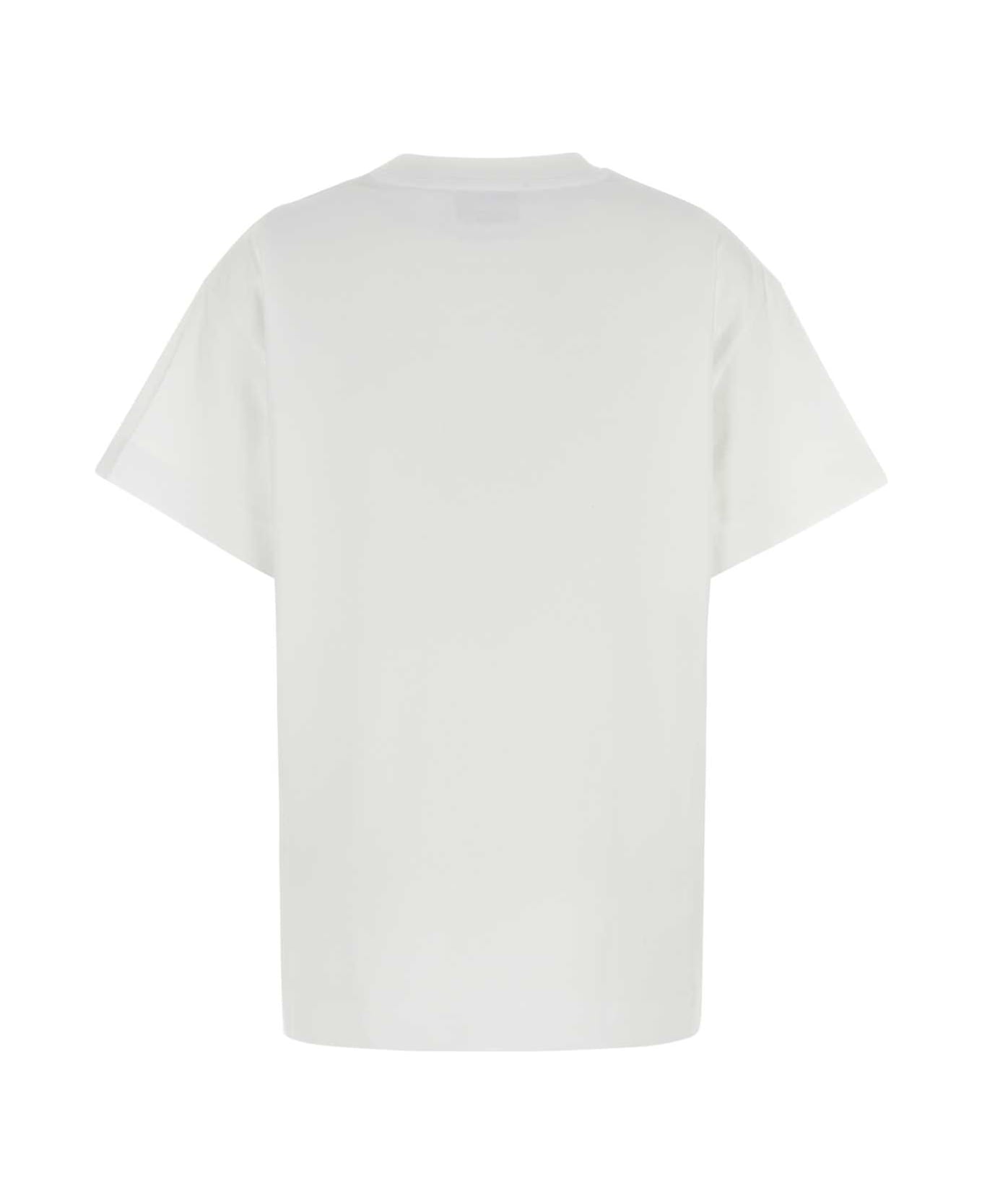 Givenchy White Cotton Oversize T-shirt - White