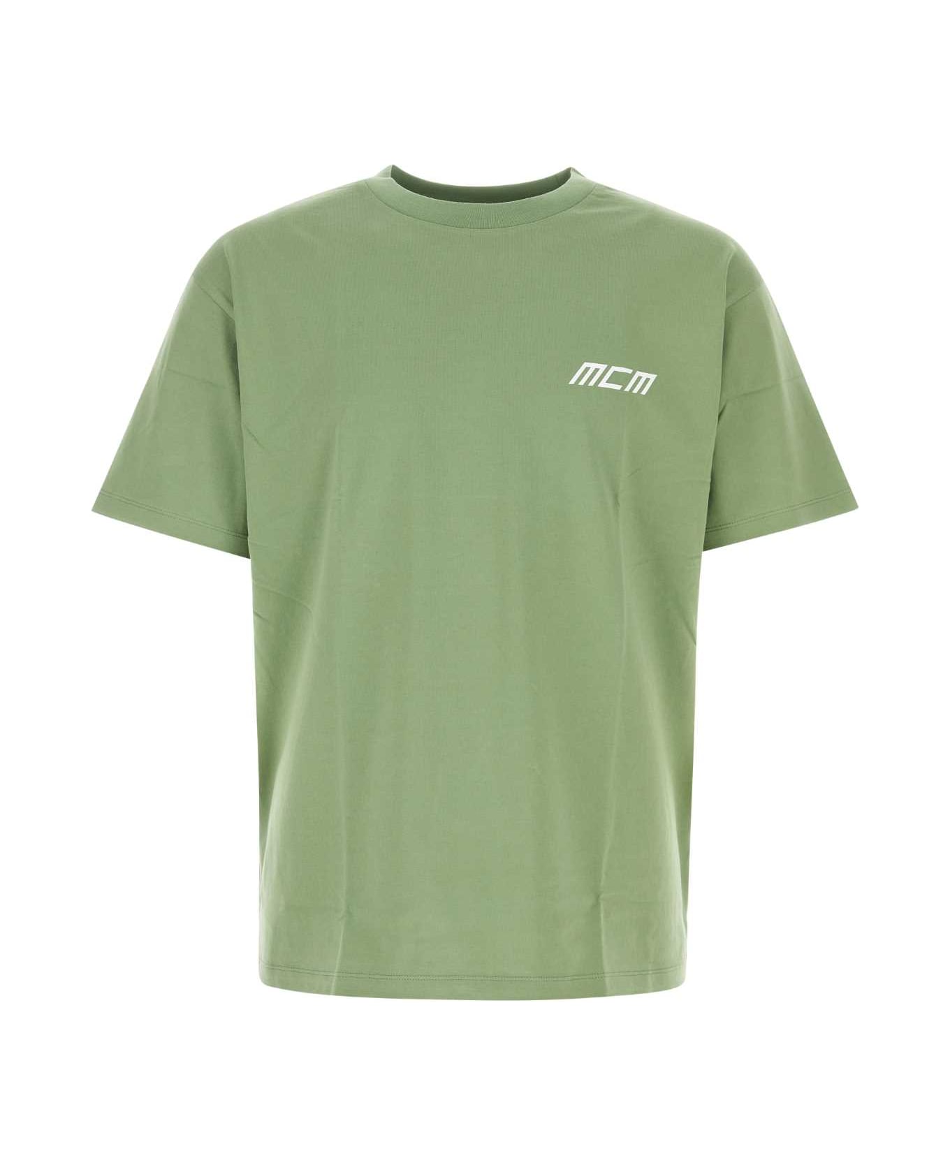 MCM Green Cotton Oversize T-shirt - JZ シャツ
