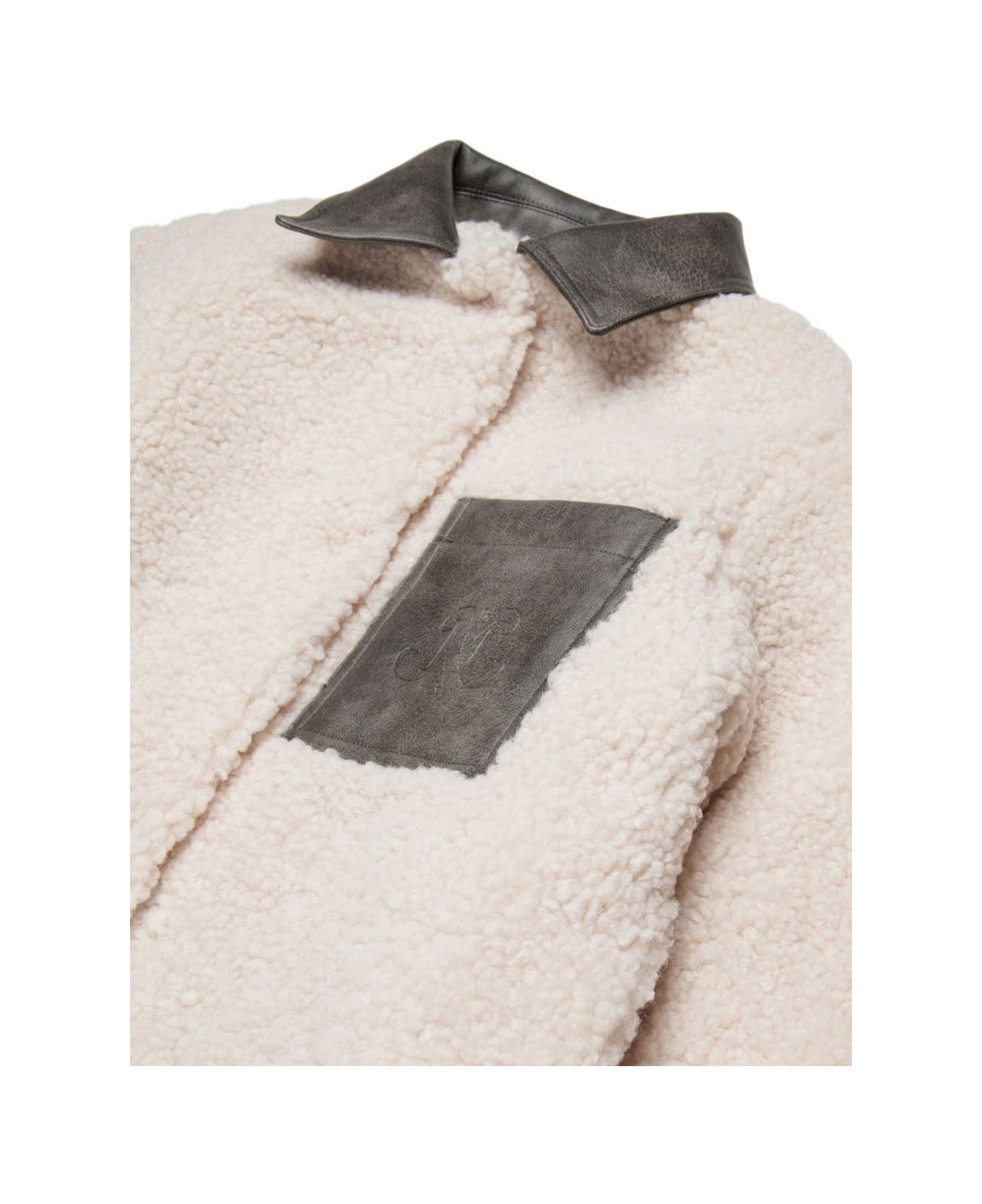 Max&Co. Max&amp;co. Kids Faux Shearling Jacket - White