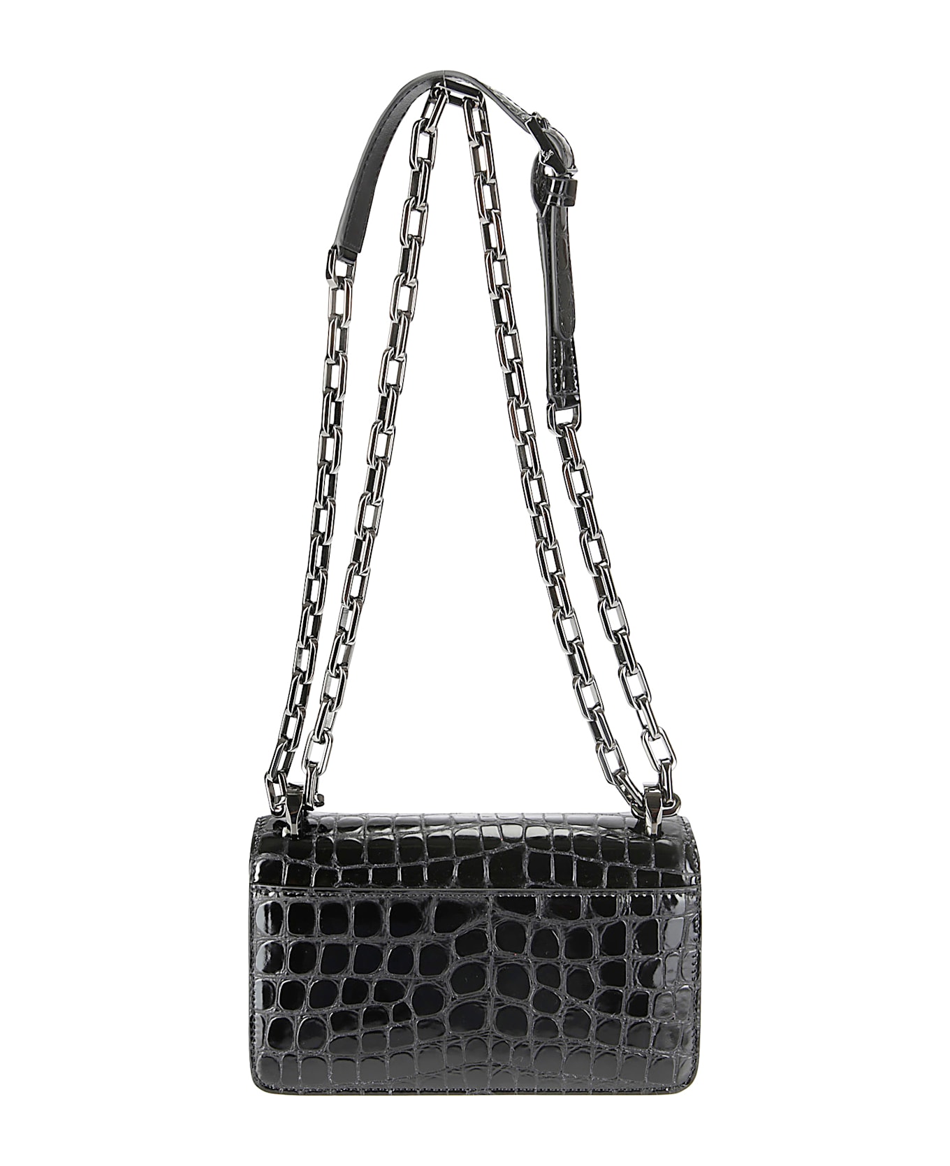 Christian Louboutin Loubi54 Chain Crossbody Small - BLACK ショルダーバッグ