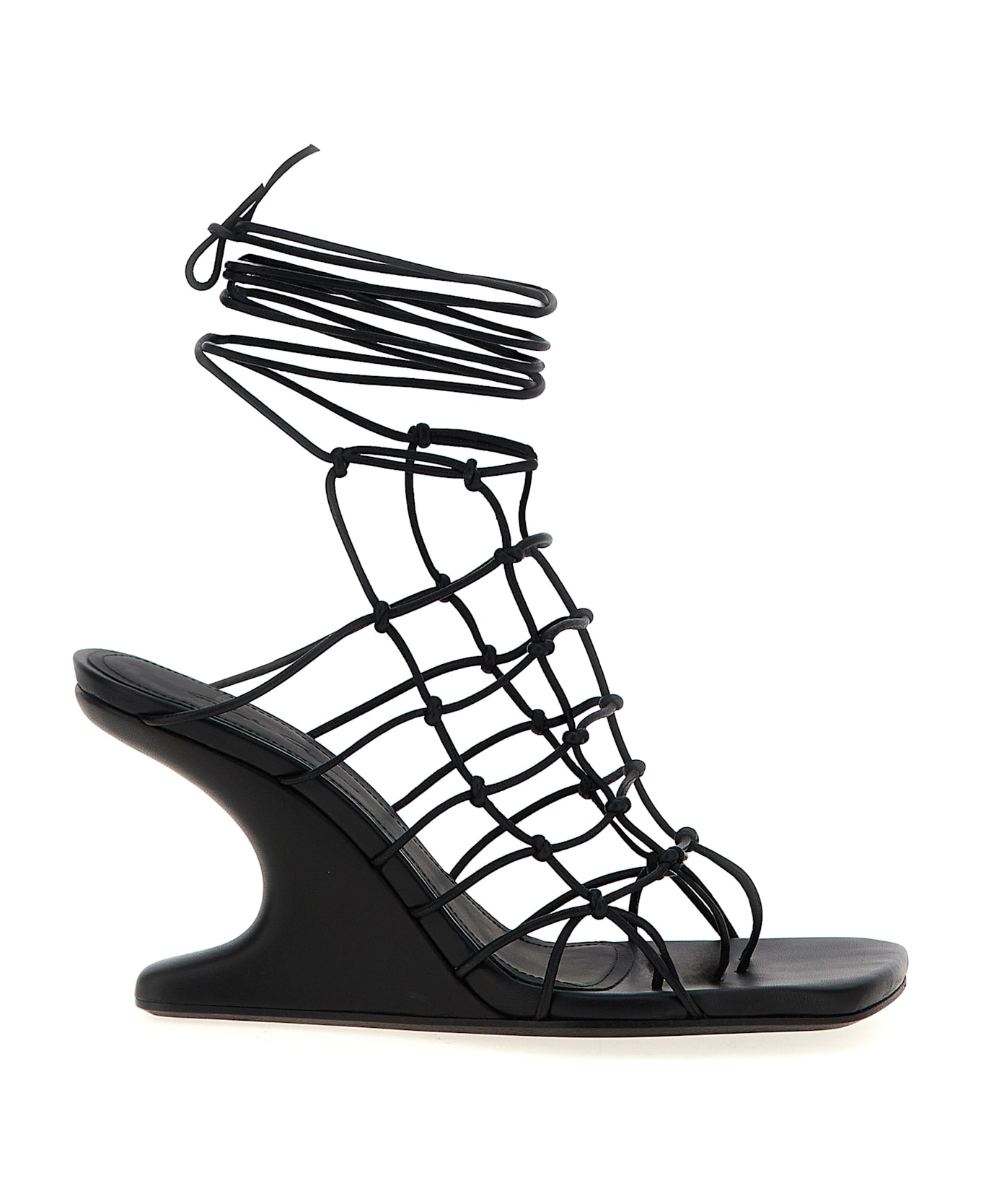 Rick Owens 
web Cantilever
 Sandals - Black  