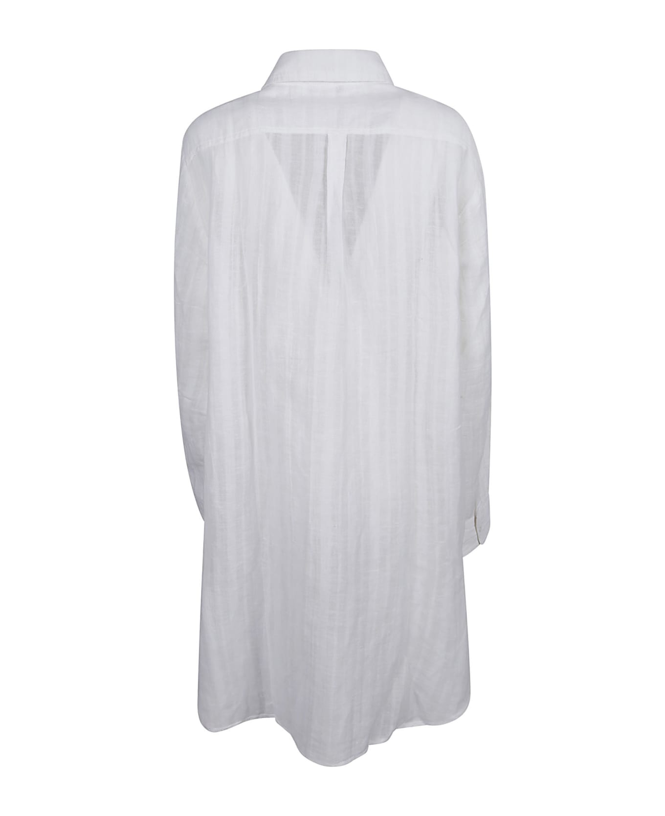 Polo Ralph Lauren Oversized Shirt Dress - White