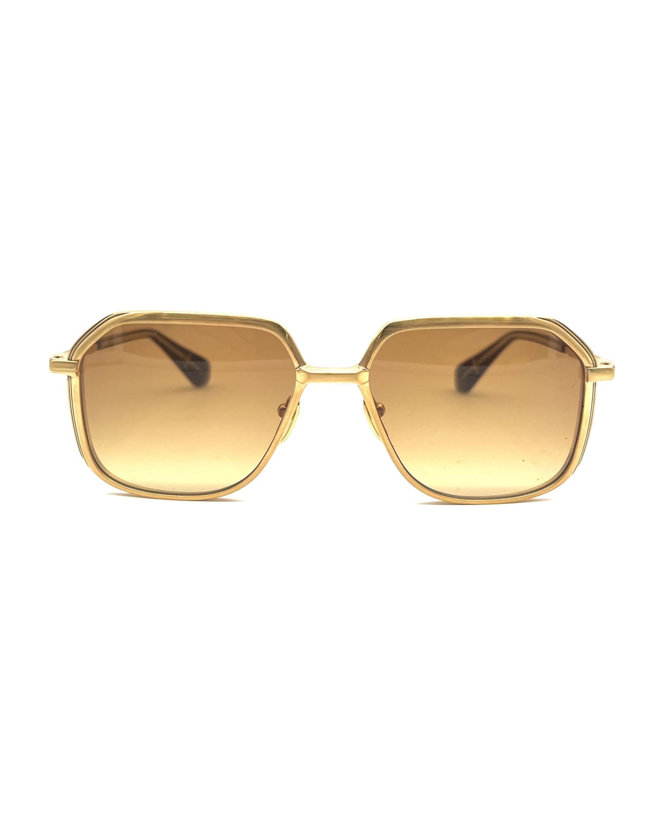 Jacques Marie Mage AIDA Sunglasses - Gold Dark