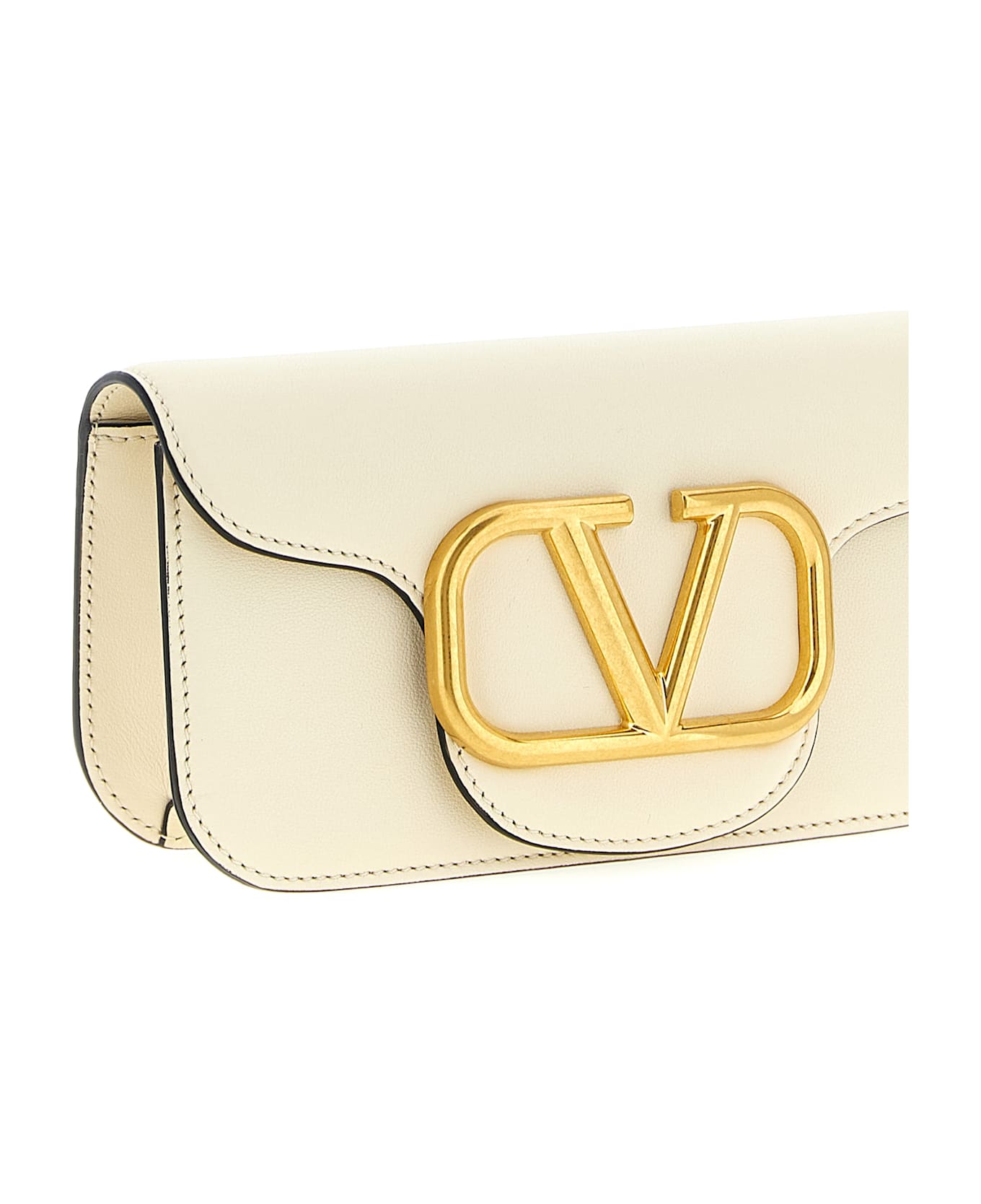 Valentino Garavani 
locò
 Small Shoulder Bag - White