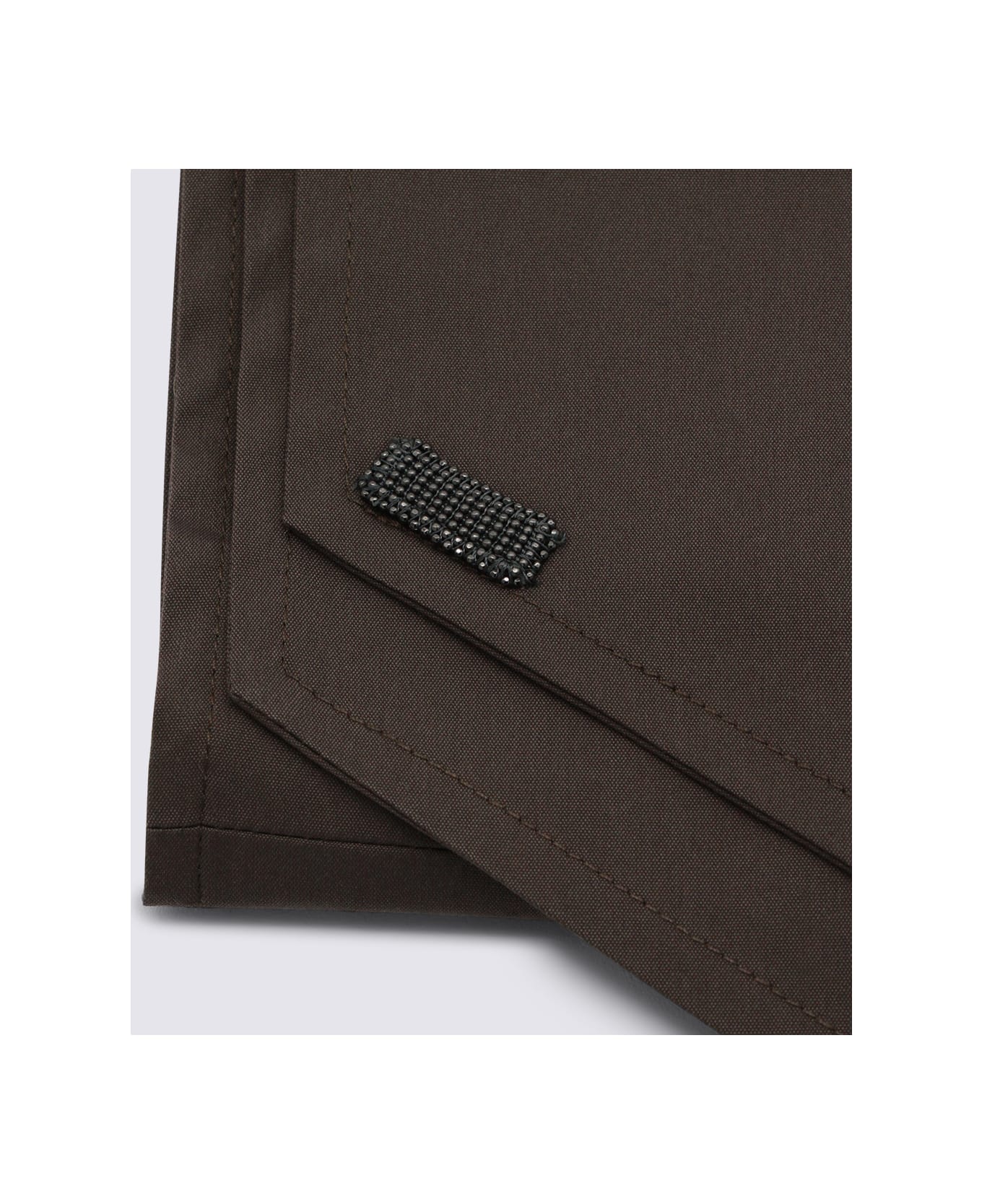 Brunello Cucinelli Chocolate Cotton Scarf - Brown