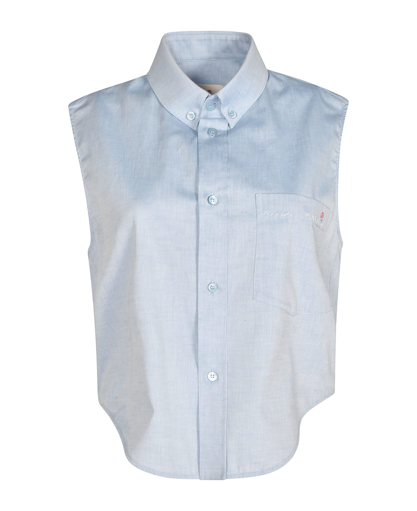 Marni Sleeveless Shirt - Azure