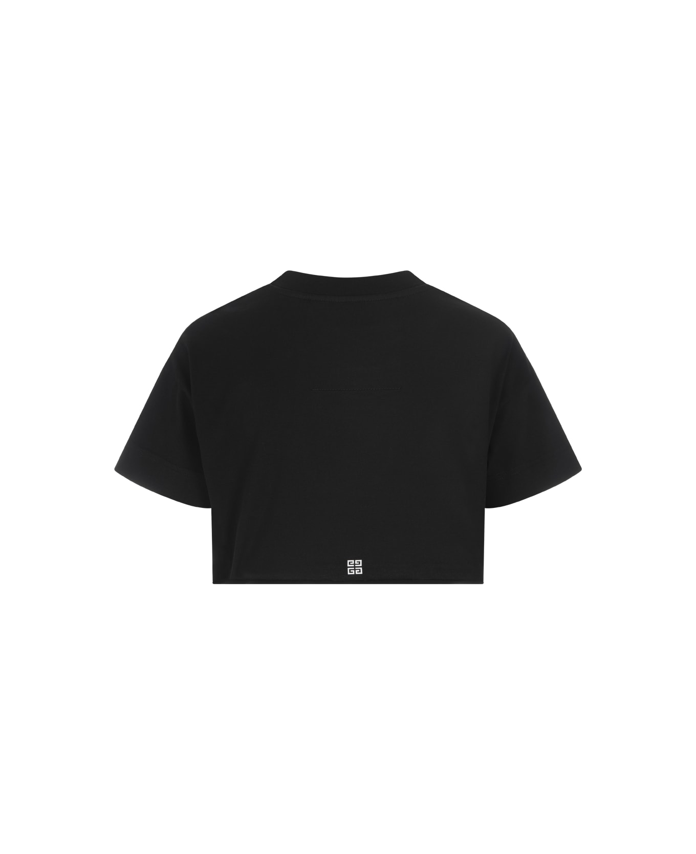 Givenchy Black Givenchy Crop T-shirt - Black