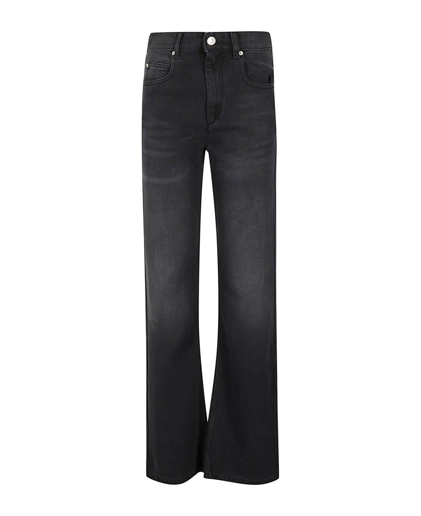 Isabel Marant Belvira Flared Jeans - Fk Faded Black